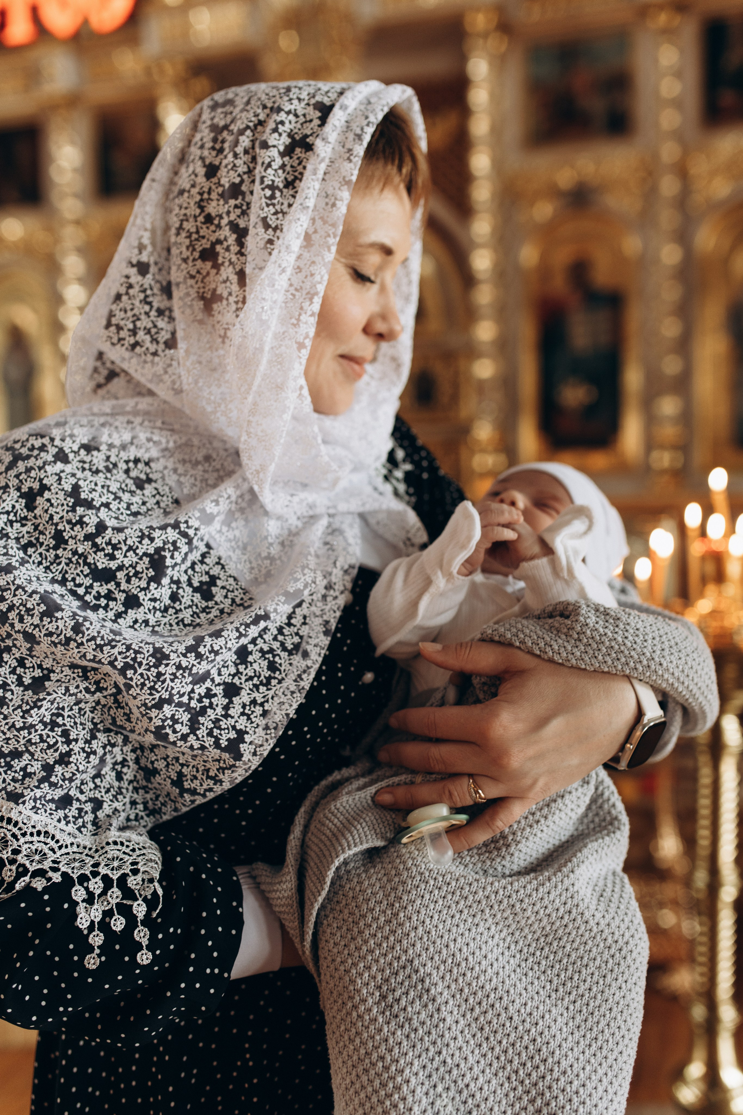Крещение Лёвы. Самый теплый фотограф в Краснодаре Рябоконь Ксения