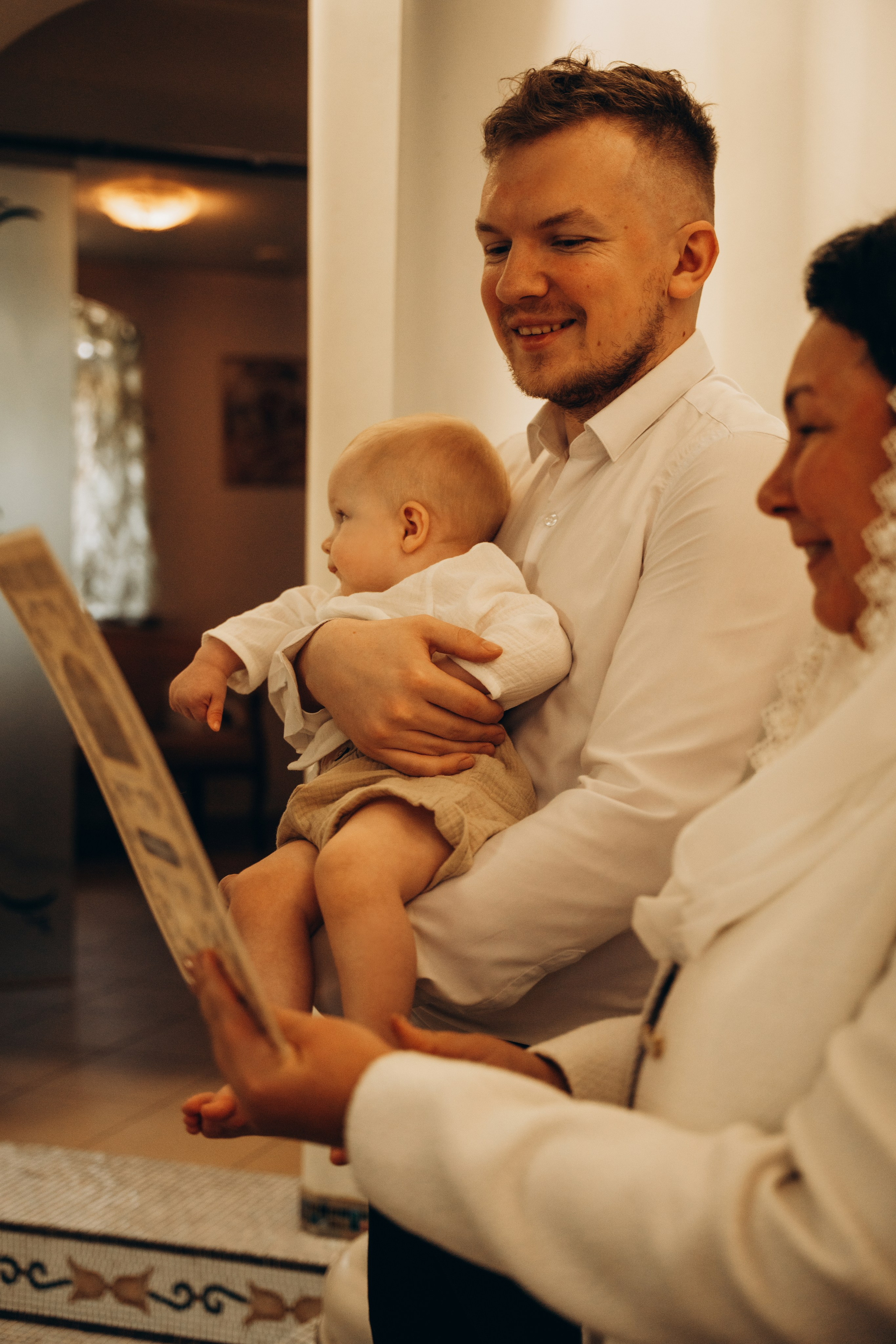 Крещение Тёмы. Фотограф Мария Миллс | Минск