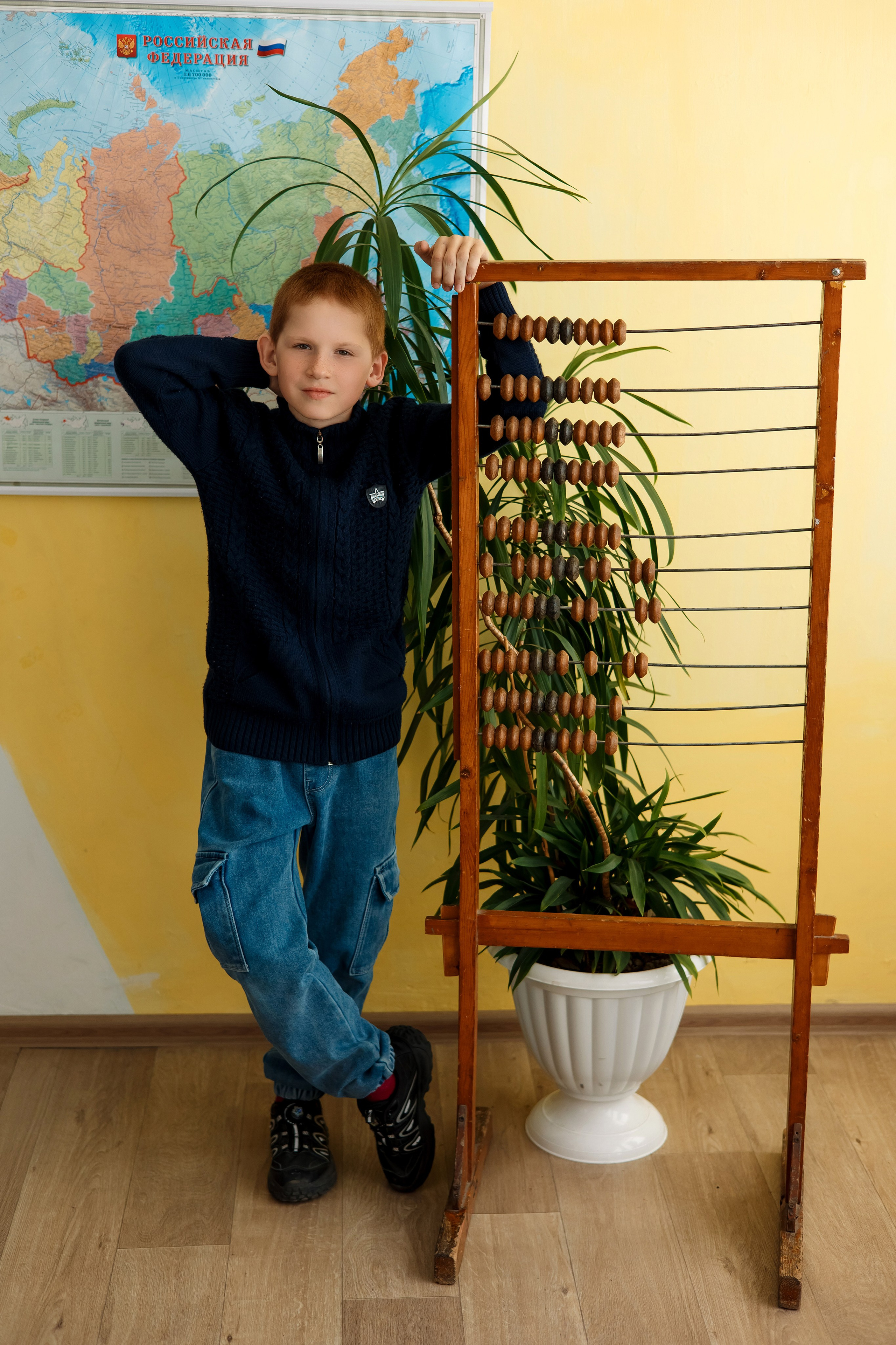 4 класс с. Барабаш. Фотограф Любовь Корниенко, Примоский край