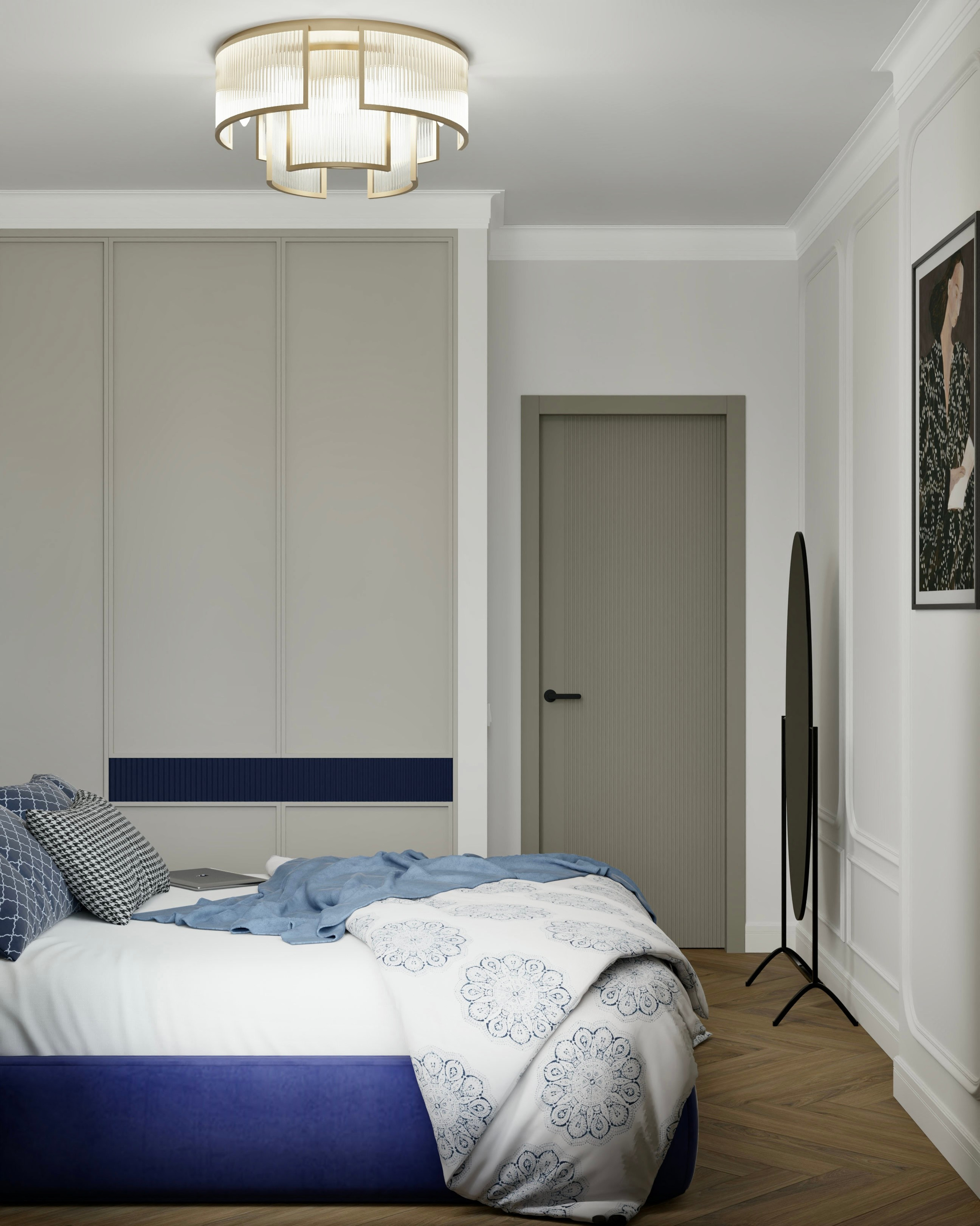 Однокомнатная квартира — 34 м². DMDesign — студия дизайна интерьеров