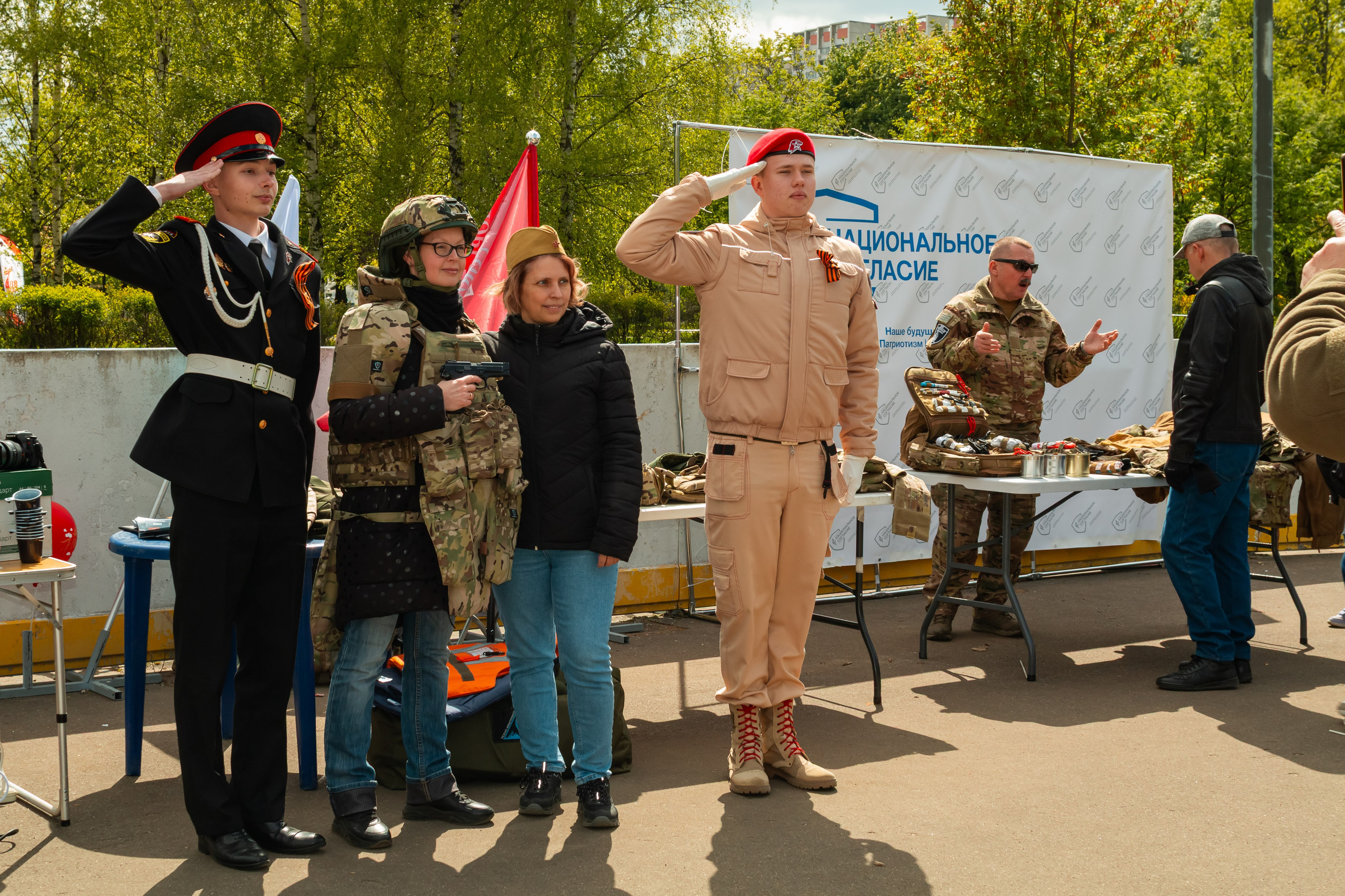 Репортаж с 9 мая 2025 года, День Победы! ВАО Москва. Фотограф Илья Варакин