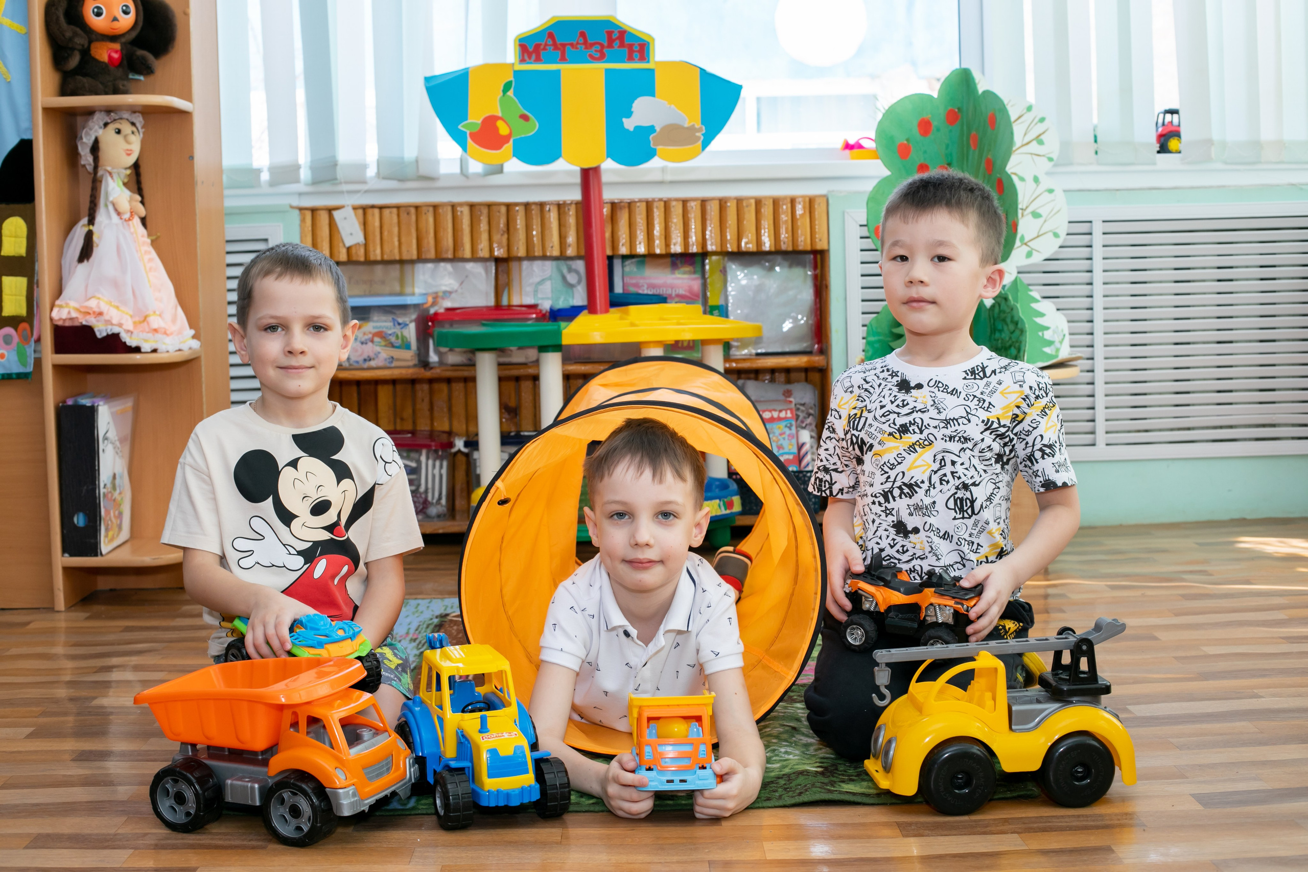 Съемка в детском саду. Выпускные фотокниги