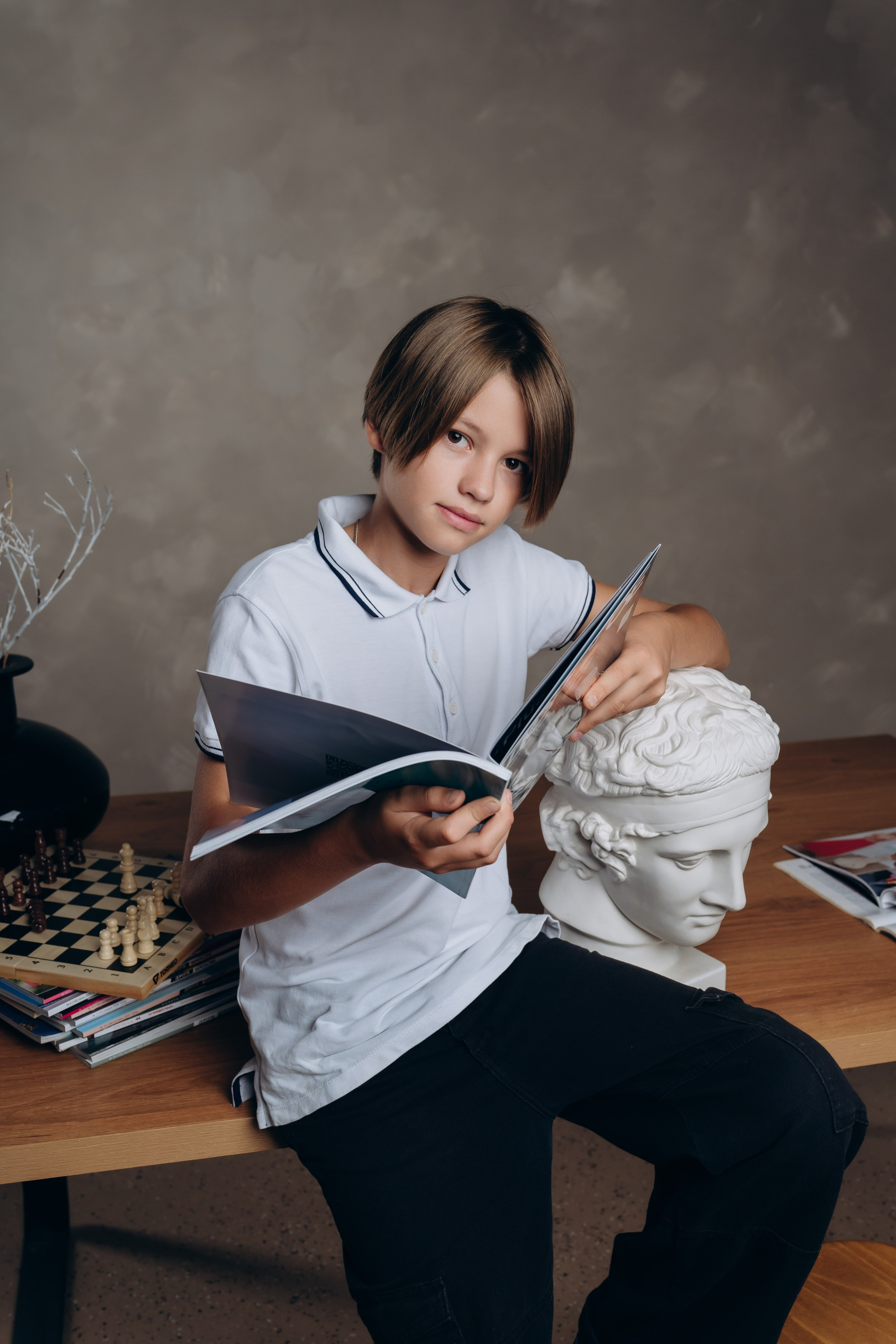 Рекламная съемка Woodbook. Efimova Model Agency