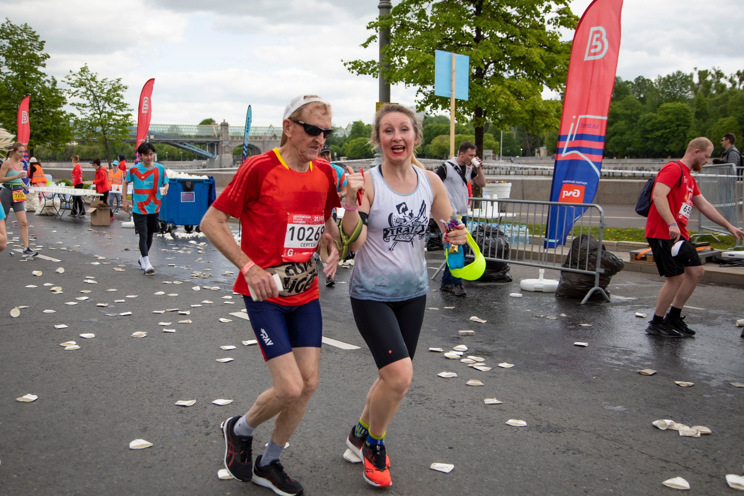 Московский полумарафон, 14 мая 2023 года. Фотограф Сергей Ловкий