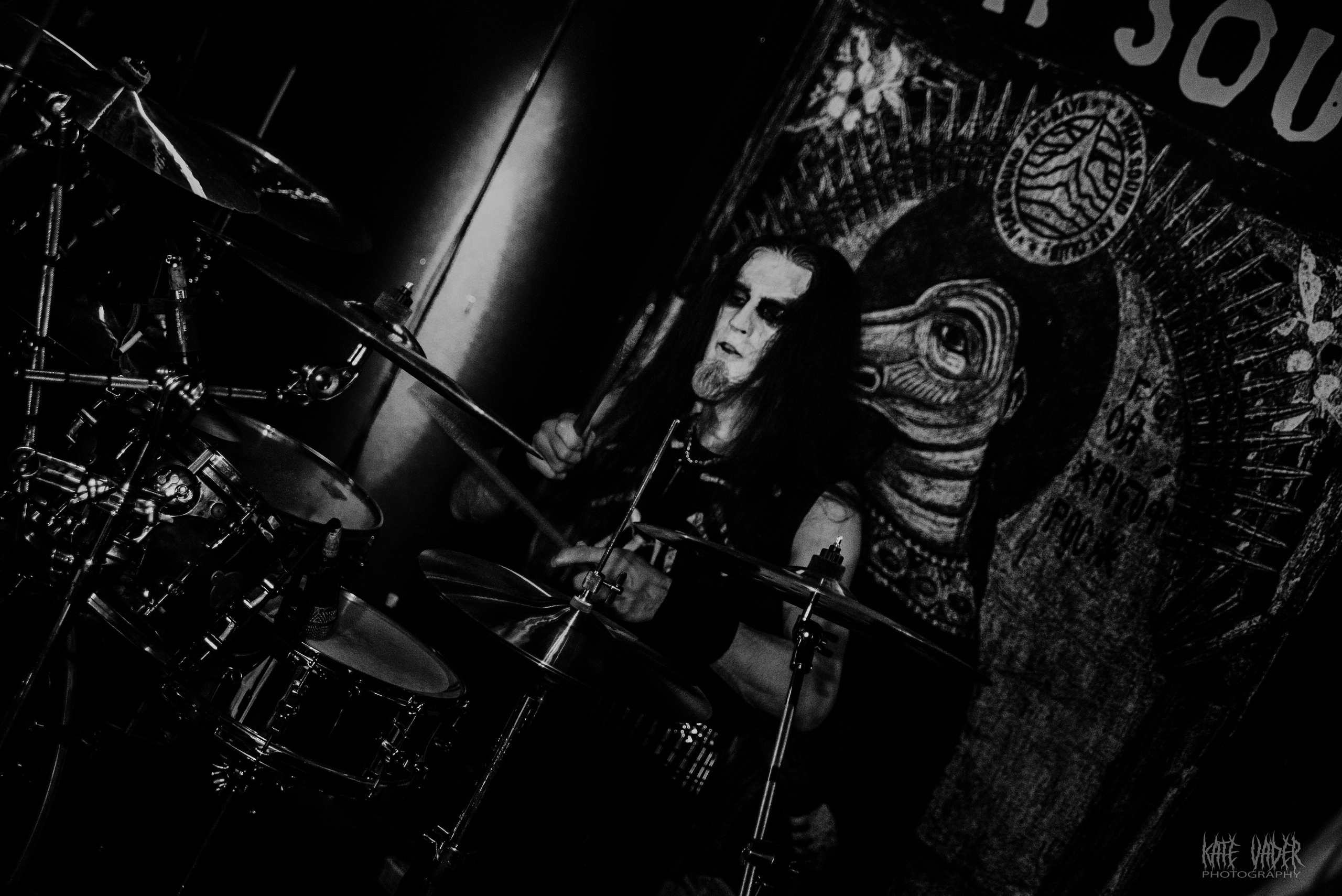 Black Autumn Ritual / Gates Of Chaos. Kate Vader|Live Music Photography