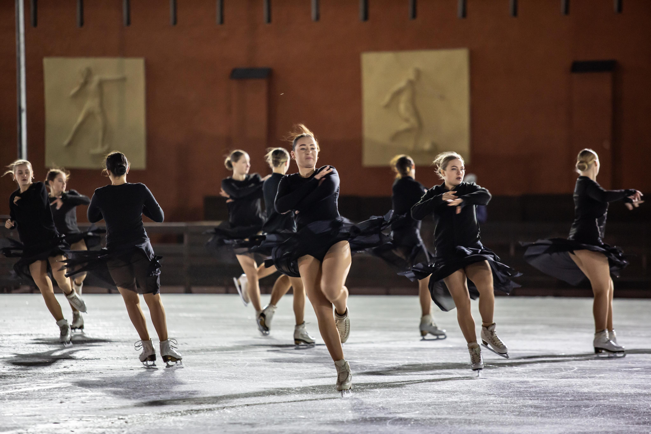 Тимбилдинг на катке. Фотограф Сонкина Татьяна