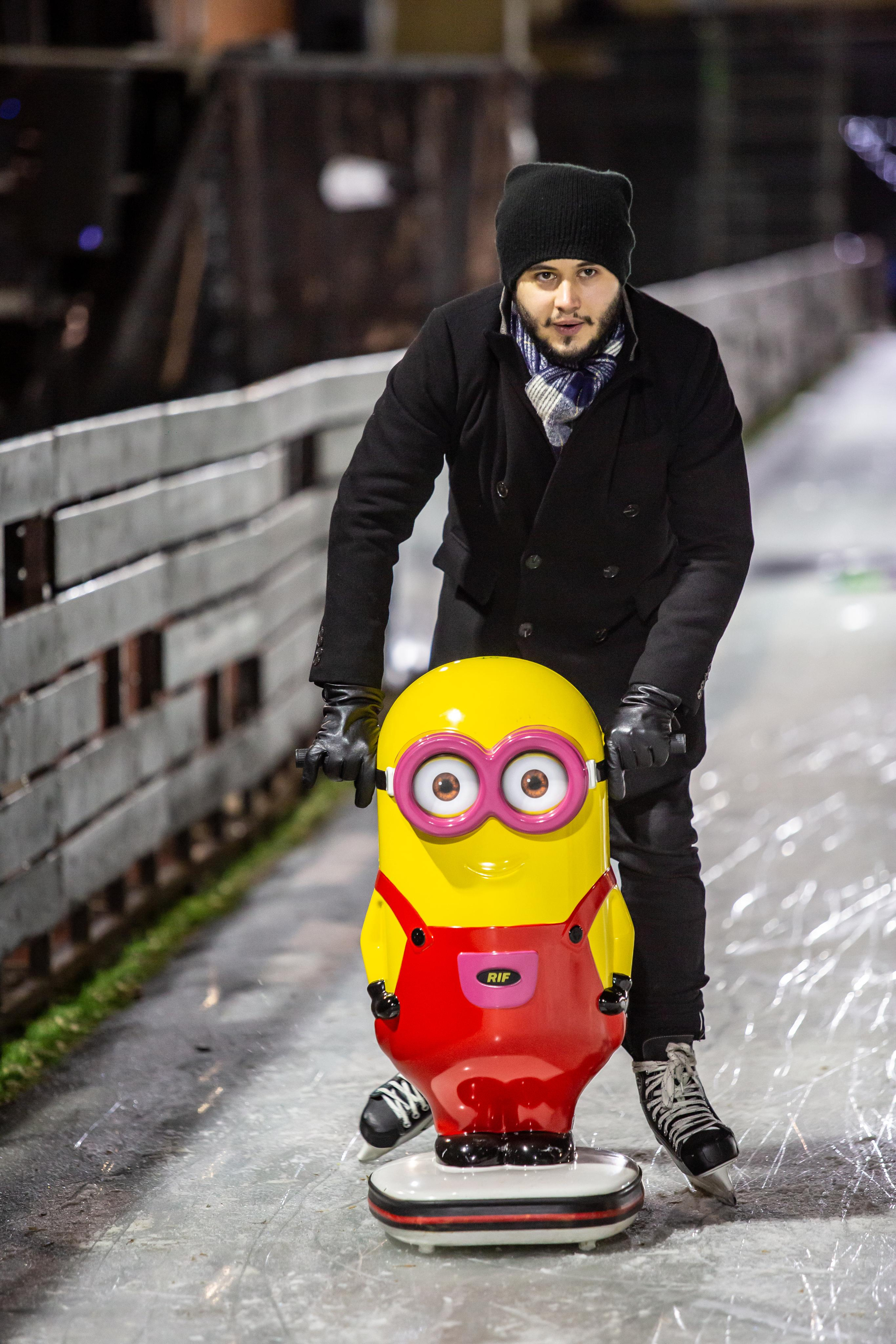 Тимбилдинг на катке. Фотограф Сонкина Татьяна