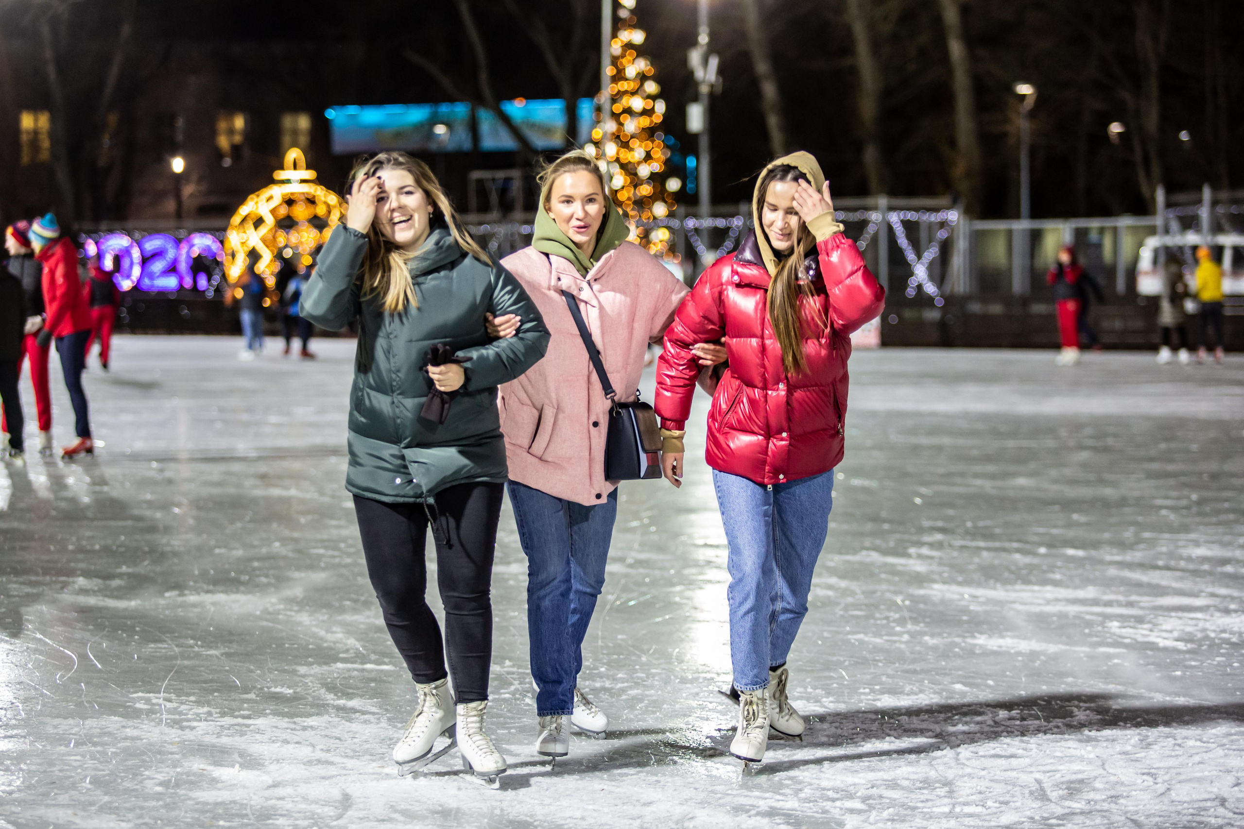Тимбилдинг на катке. Фотограф Сонкина Татьяна