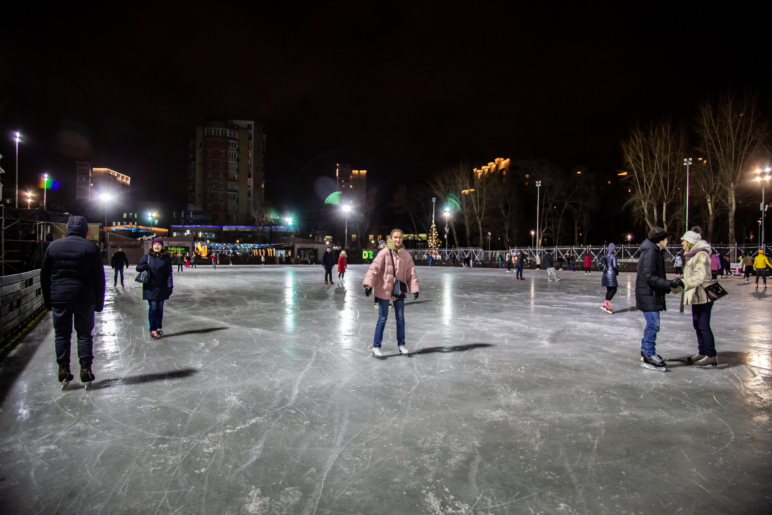 Тимбилдинг на катке. Фотограф Сонкина Татьяна