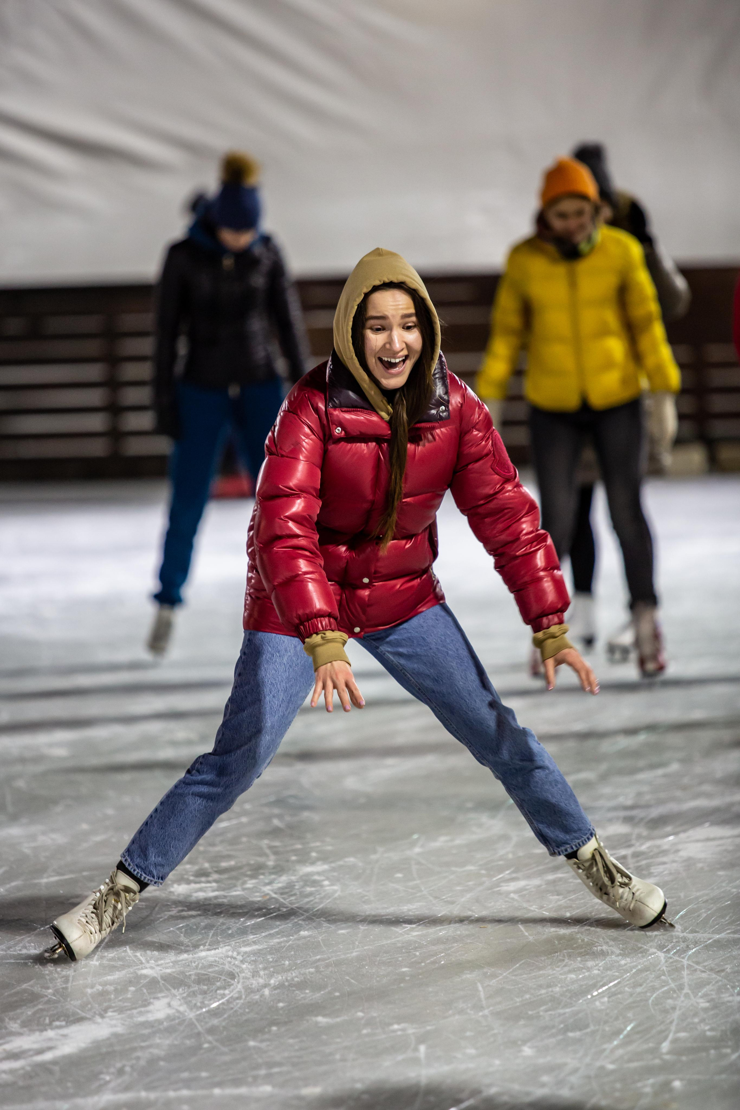 Тимбилдинг на катке. Фотограф Сонкина Татьяна