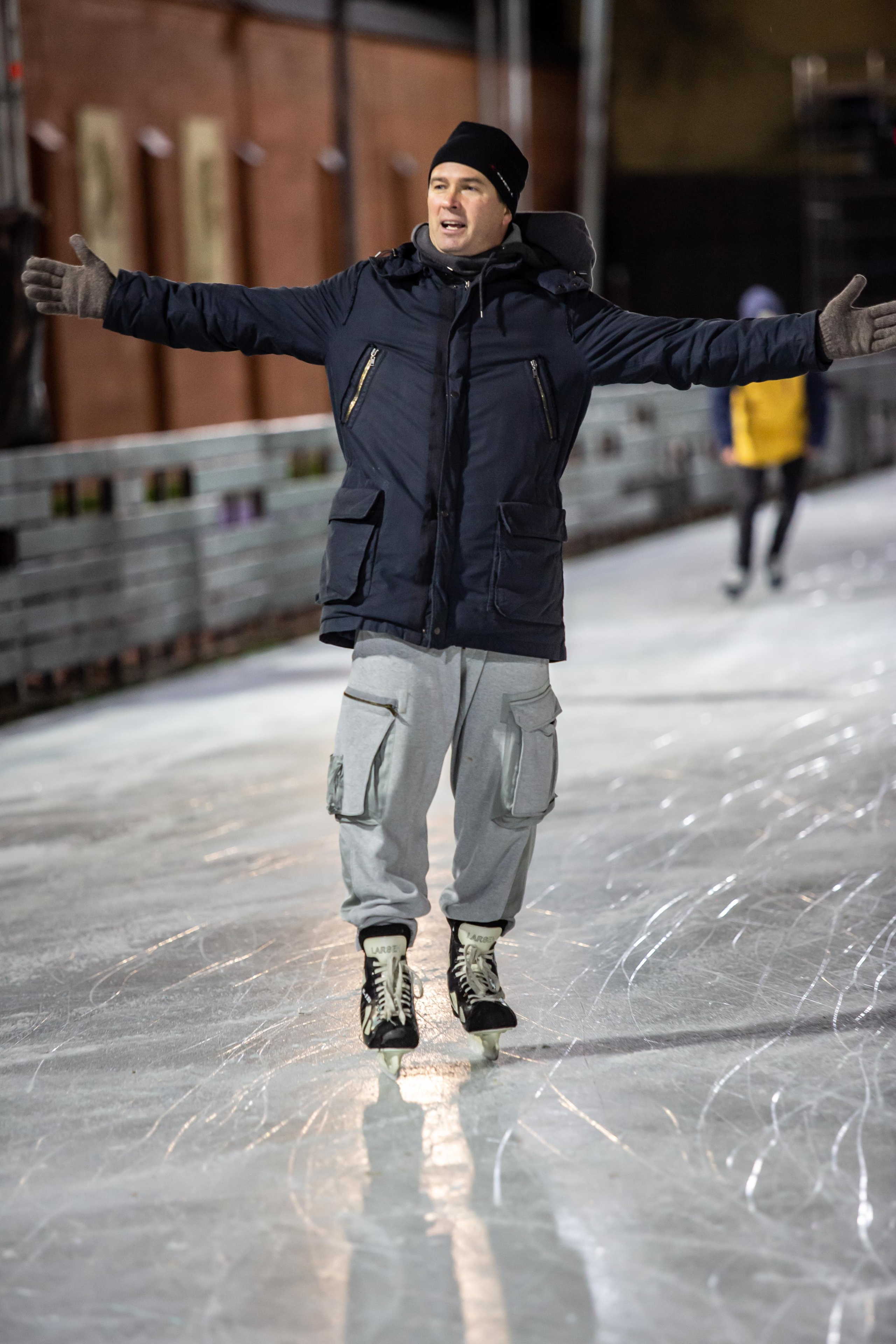 Тимбилдинг на катке. Фотограф Сонкина Татьяна