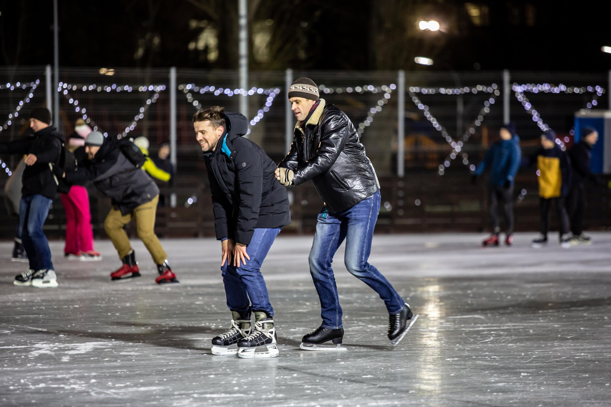 Тимбилдинг на катке. Фотограф Сонкина Татьяна