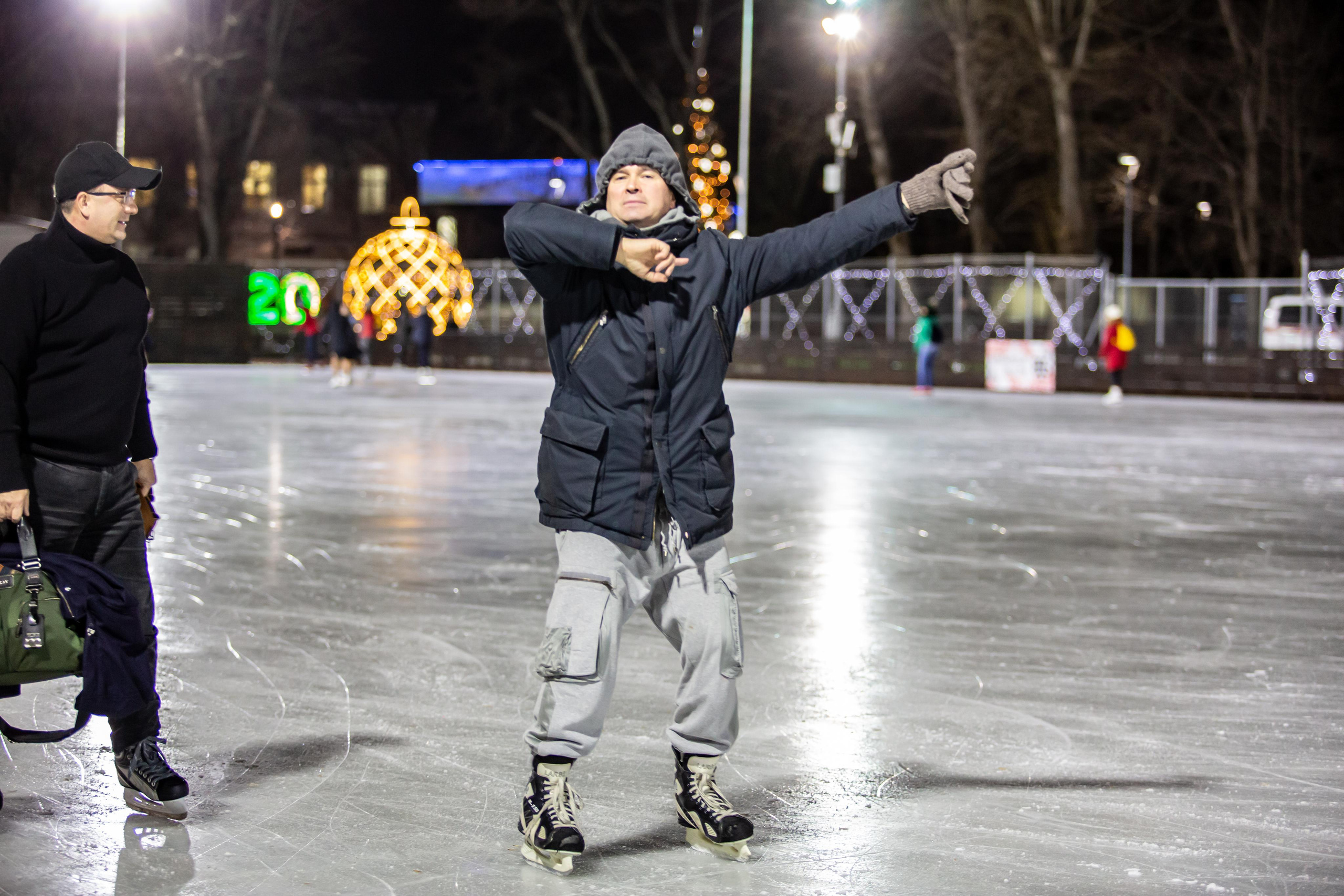 Тимбилдинг на катке. Фотограф Сонкина Татьяна