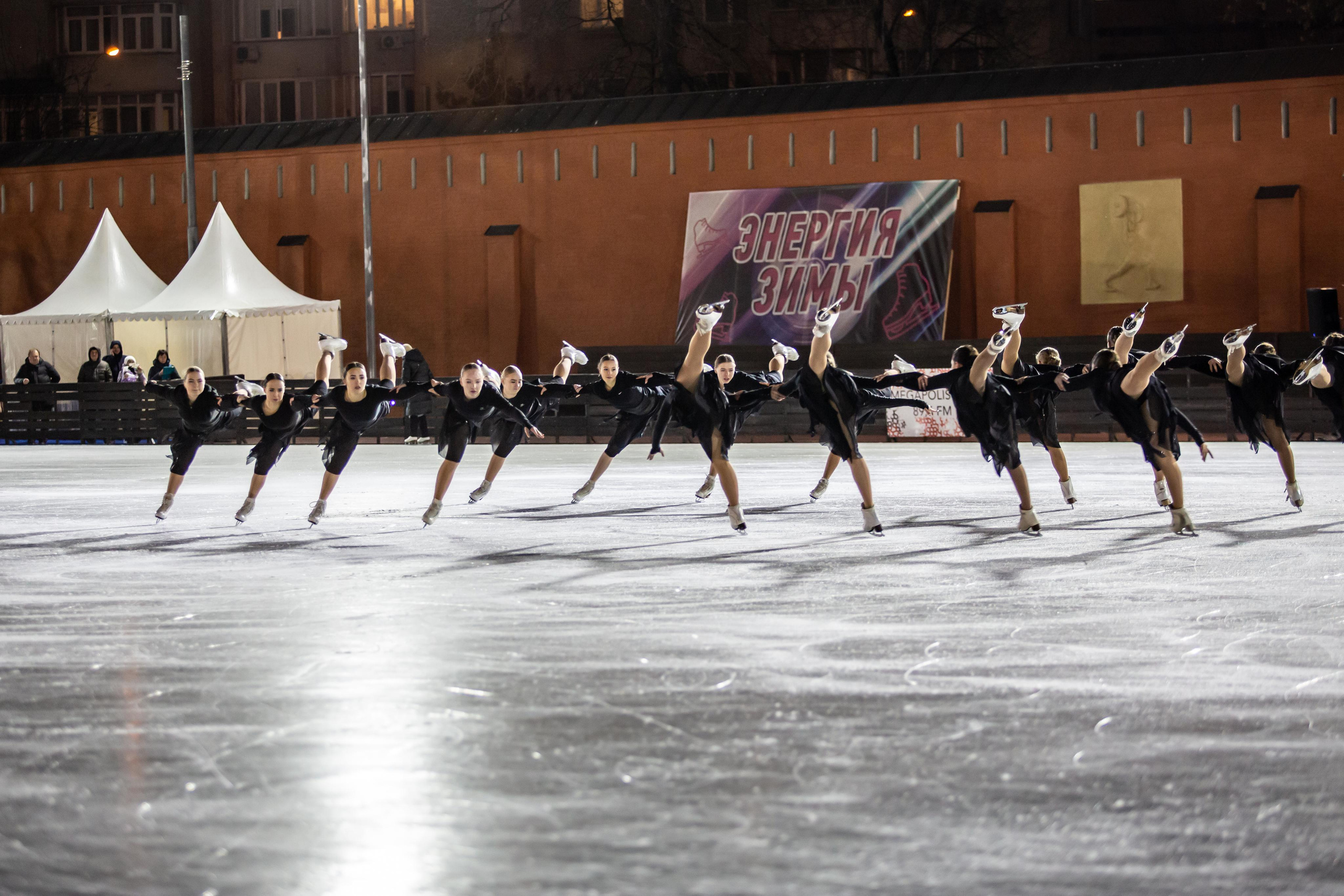 Тимбилдинг на катке. Фотограф Сонкина Татьяна