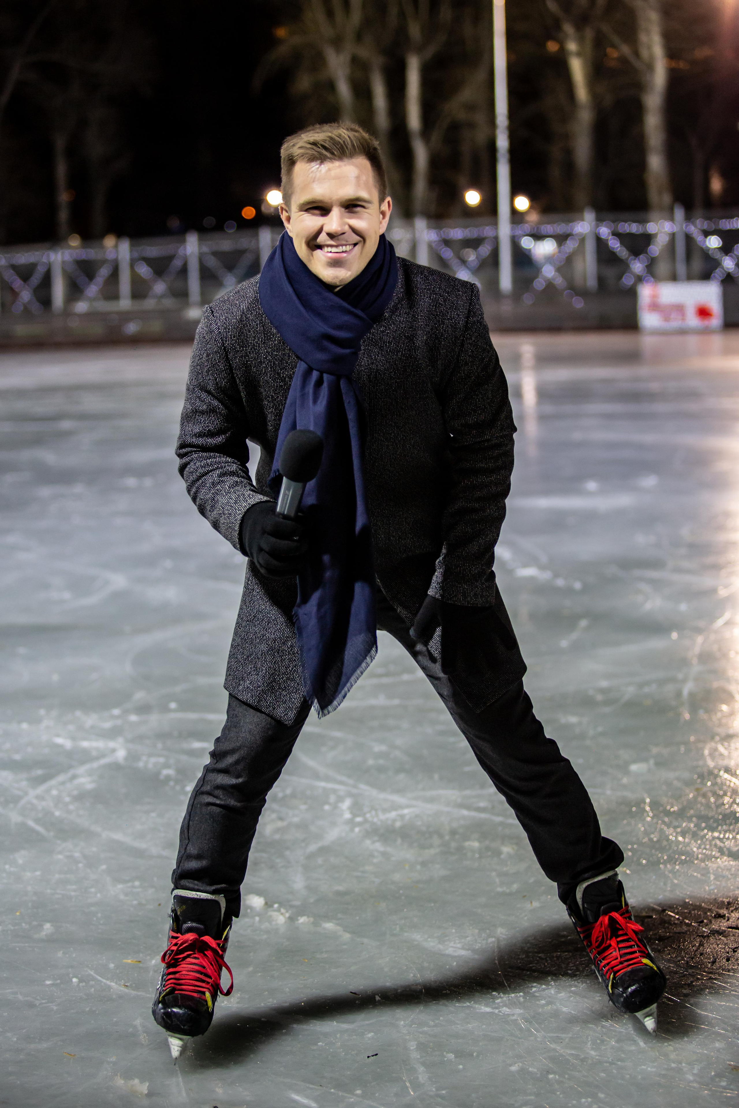 Тимбилдинг на катке. Фотограф Сонкина Татьяна