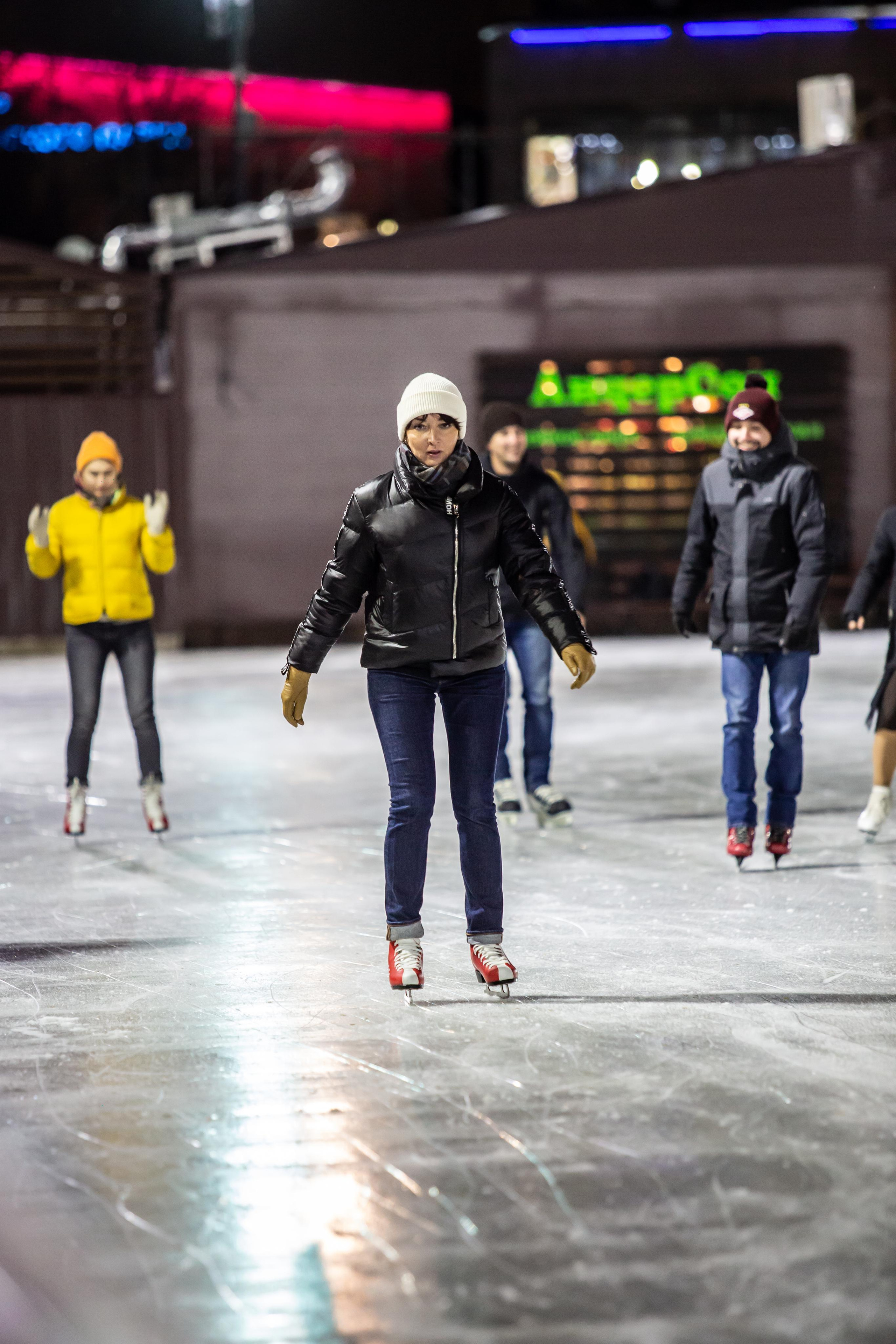 Тимбилдинг на катке. Фотограф Сонкина Татьяна