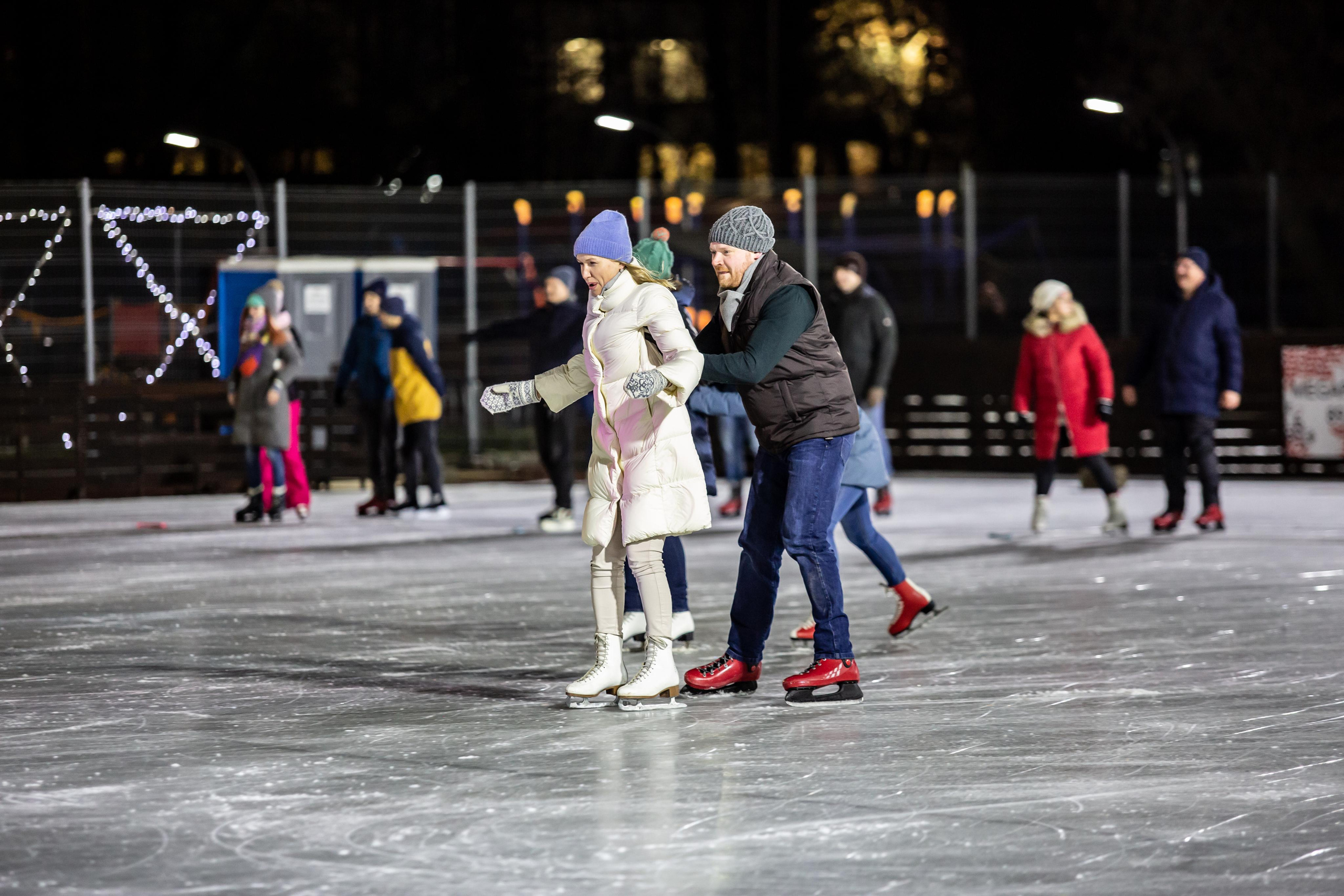 Тимбилдинг на катке. Фотограф Сонкина Татьяна