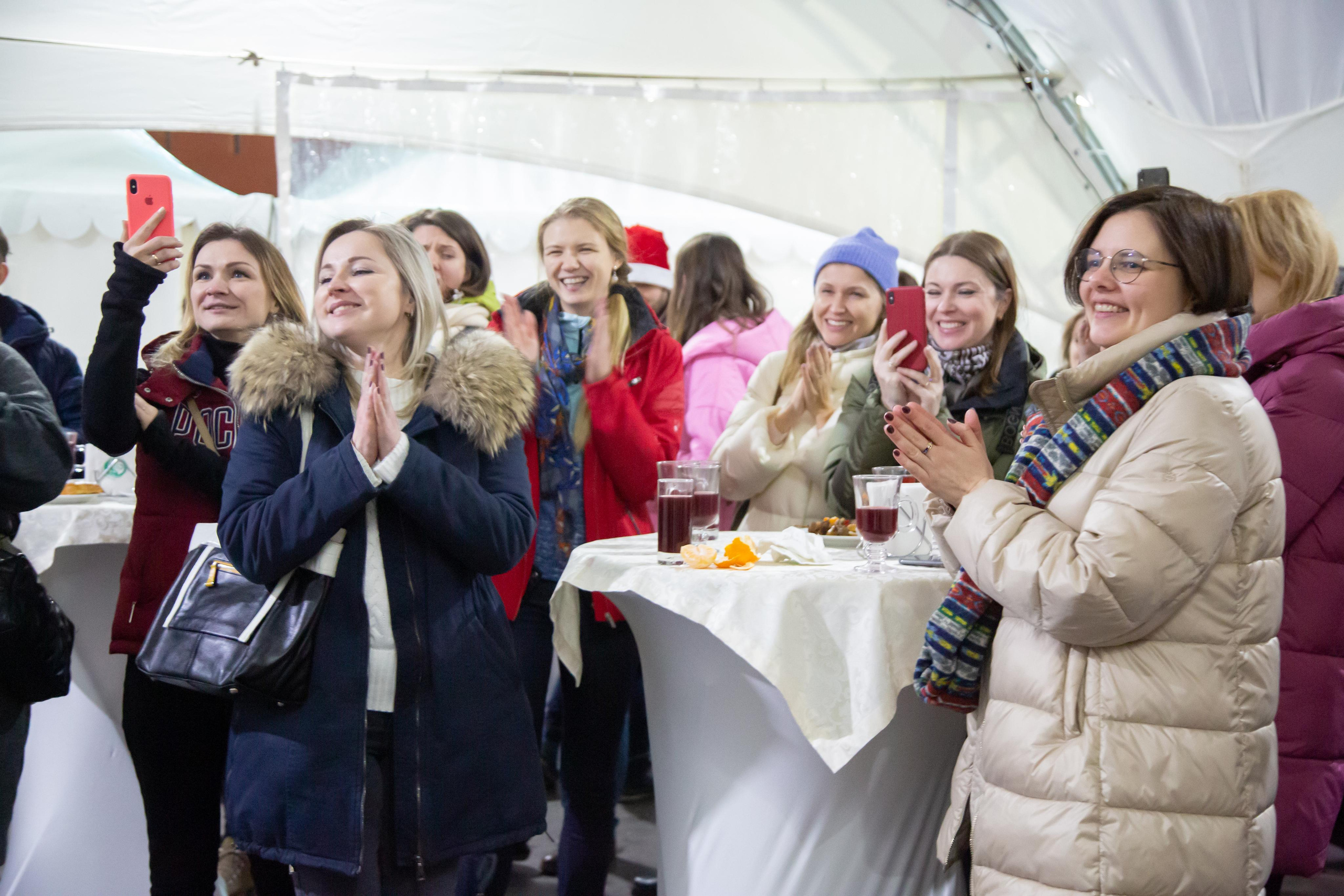 Тимбилдинг на катке. Фотограф Сонкина Татьяна