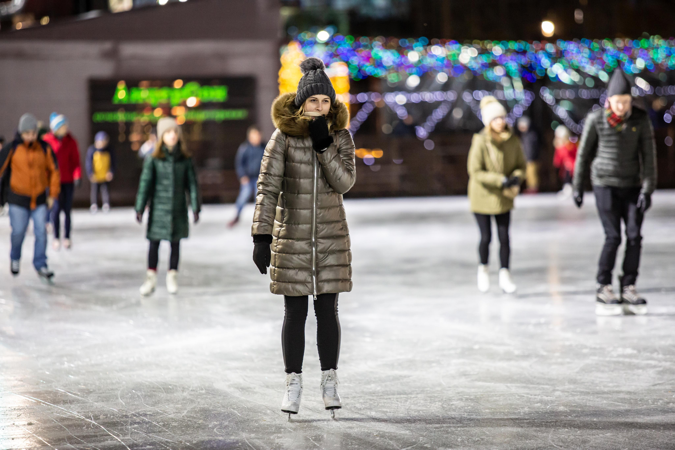 Тимбилдинг на катке. Фотограф Сонкина Татьяна