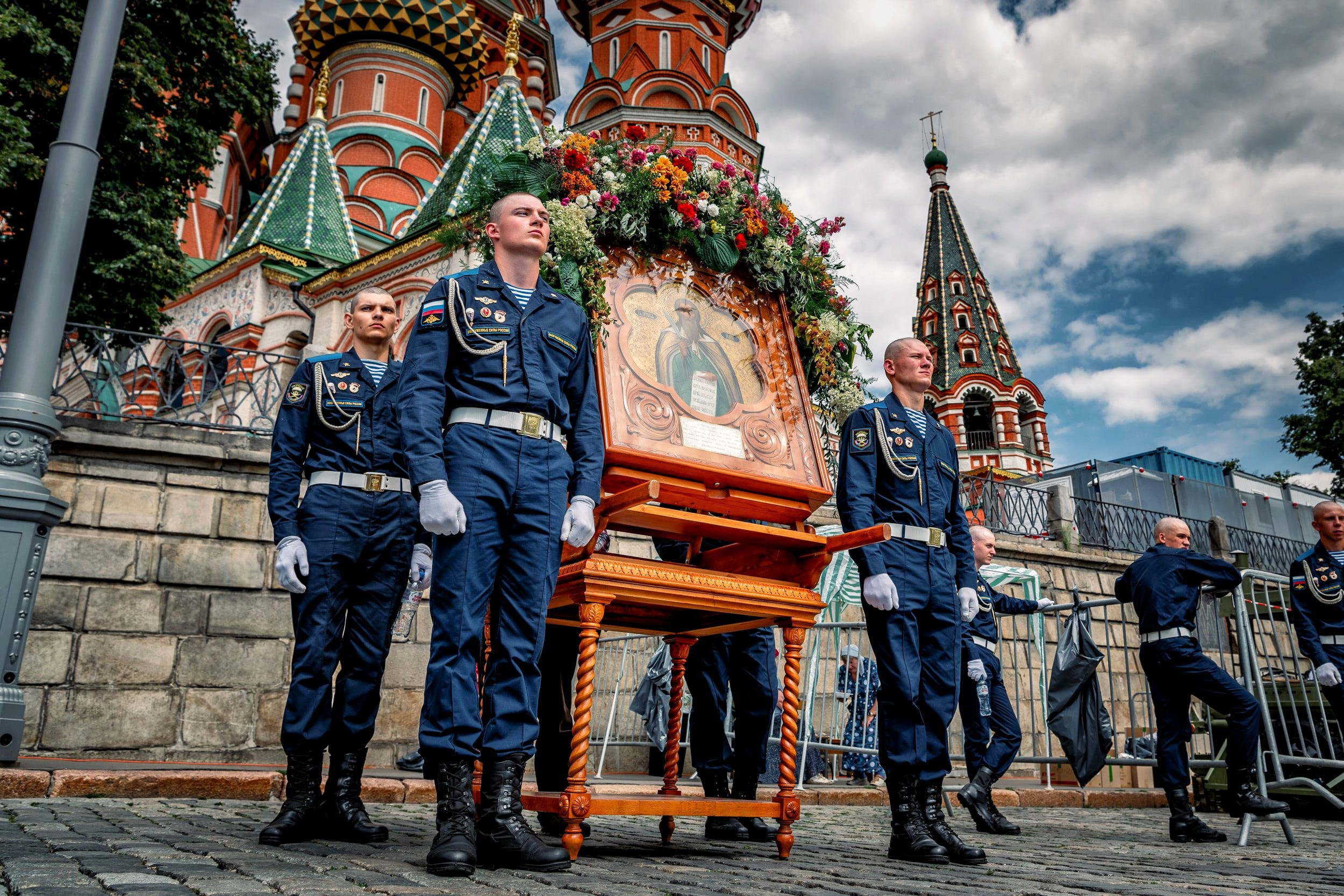 День ВДВ в Москве. Бизнес фотограф в Москве Алексей Кознев