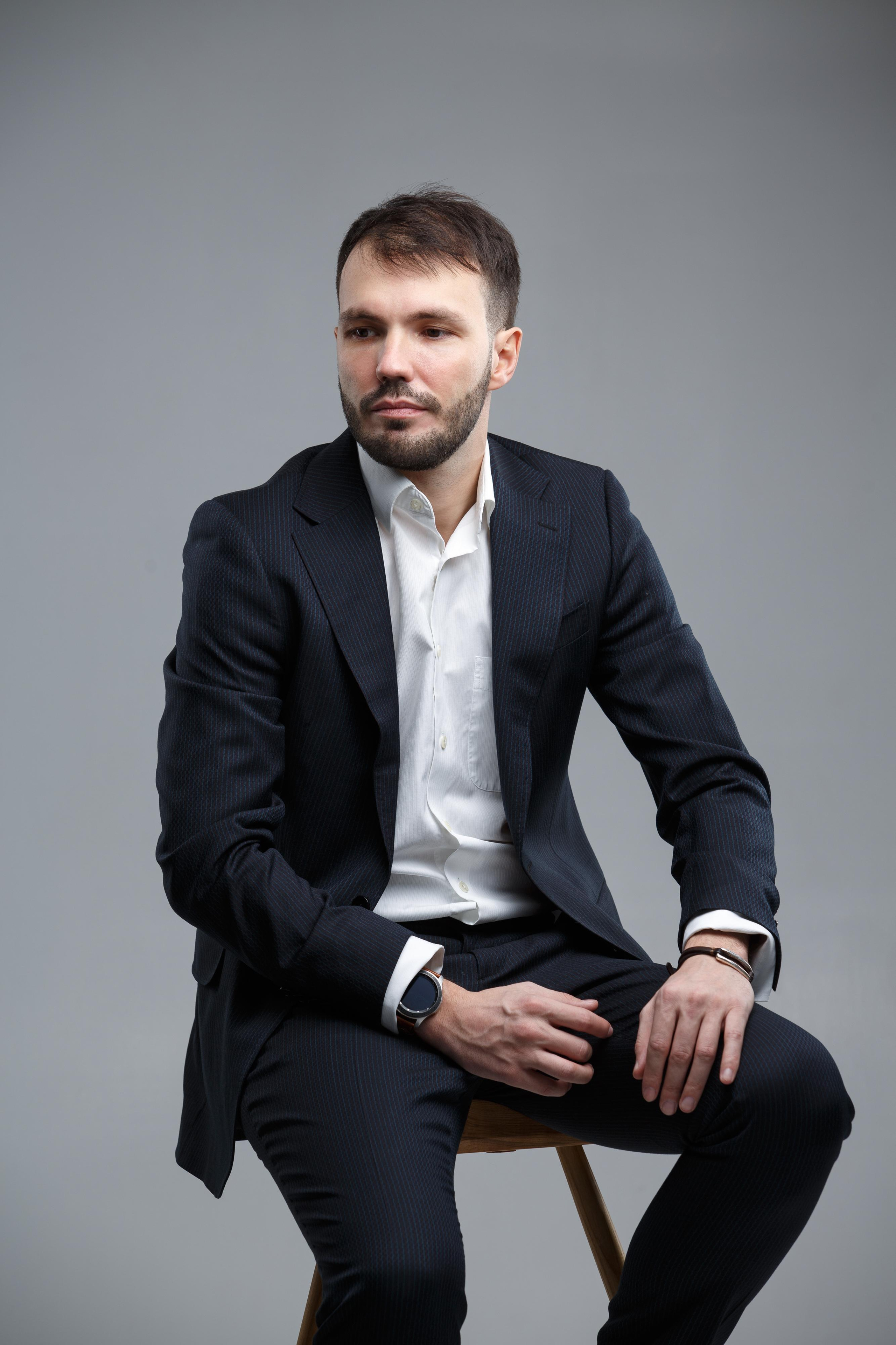 Мужской бизнес портрет. Свадебный и репортажный фотограф в Москве и Московской области