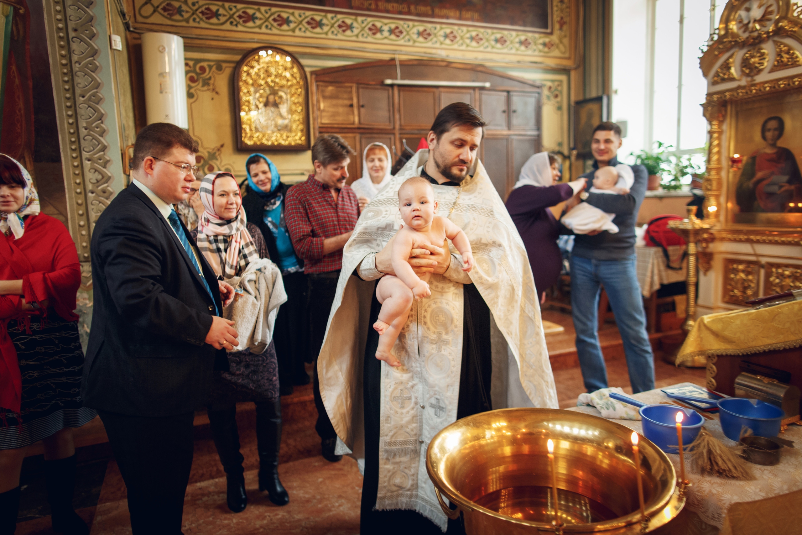 Крещение. Свадебный и репортажный фотограф в Москве и Московской области