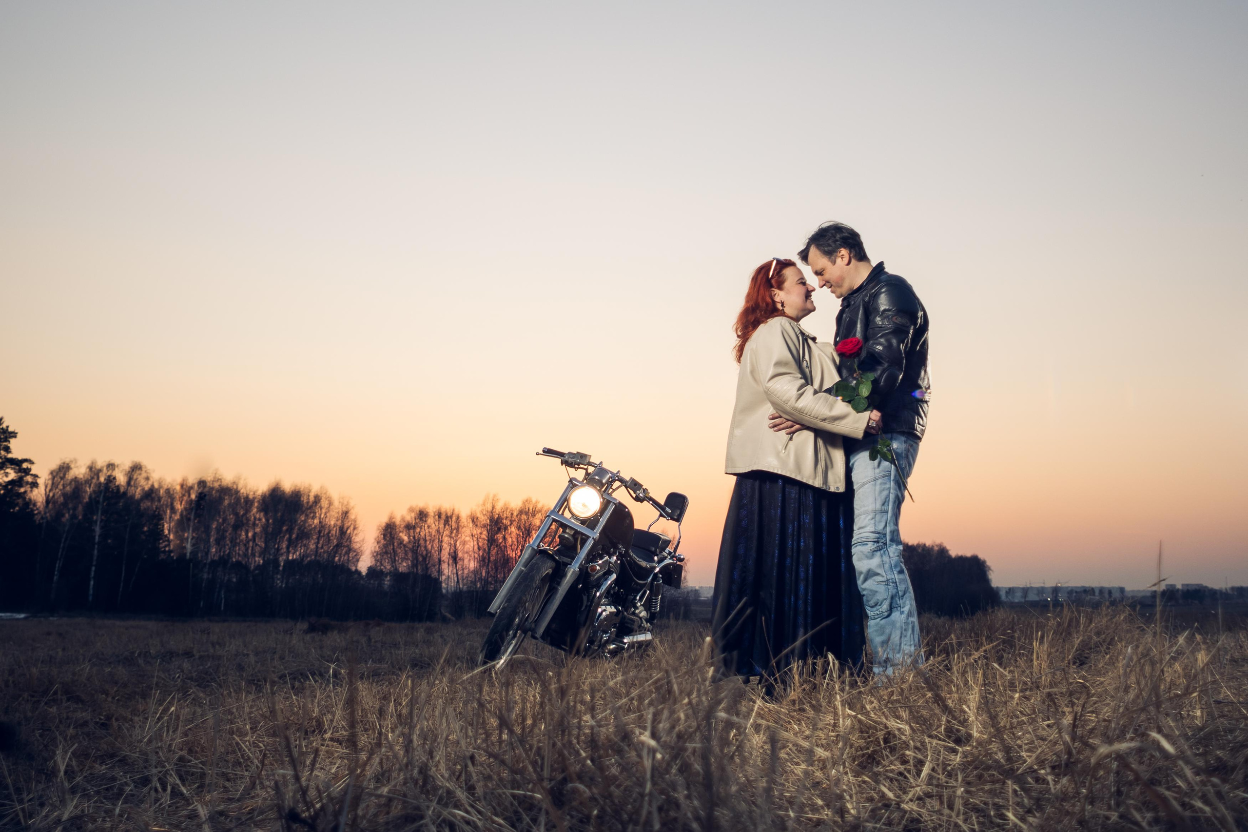На закате. Свадебный и репортажный фотограф в Москве и Московской области