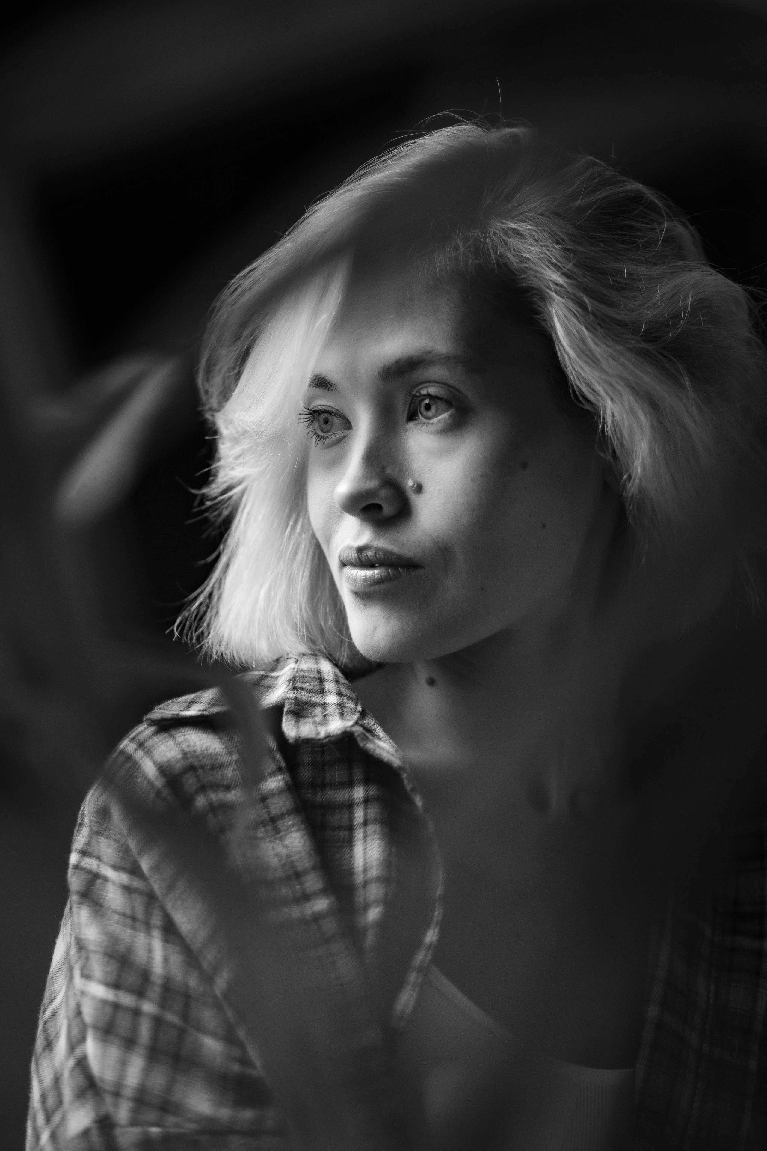 ЧБ портрет. Свадебный и репортажный фотограф в Москве и Московской области