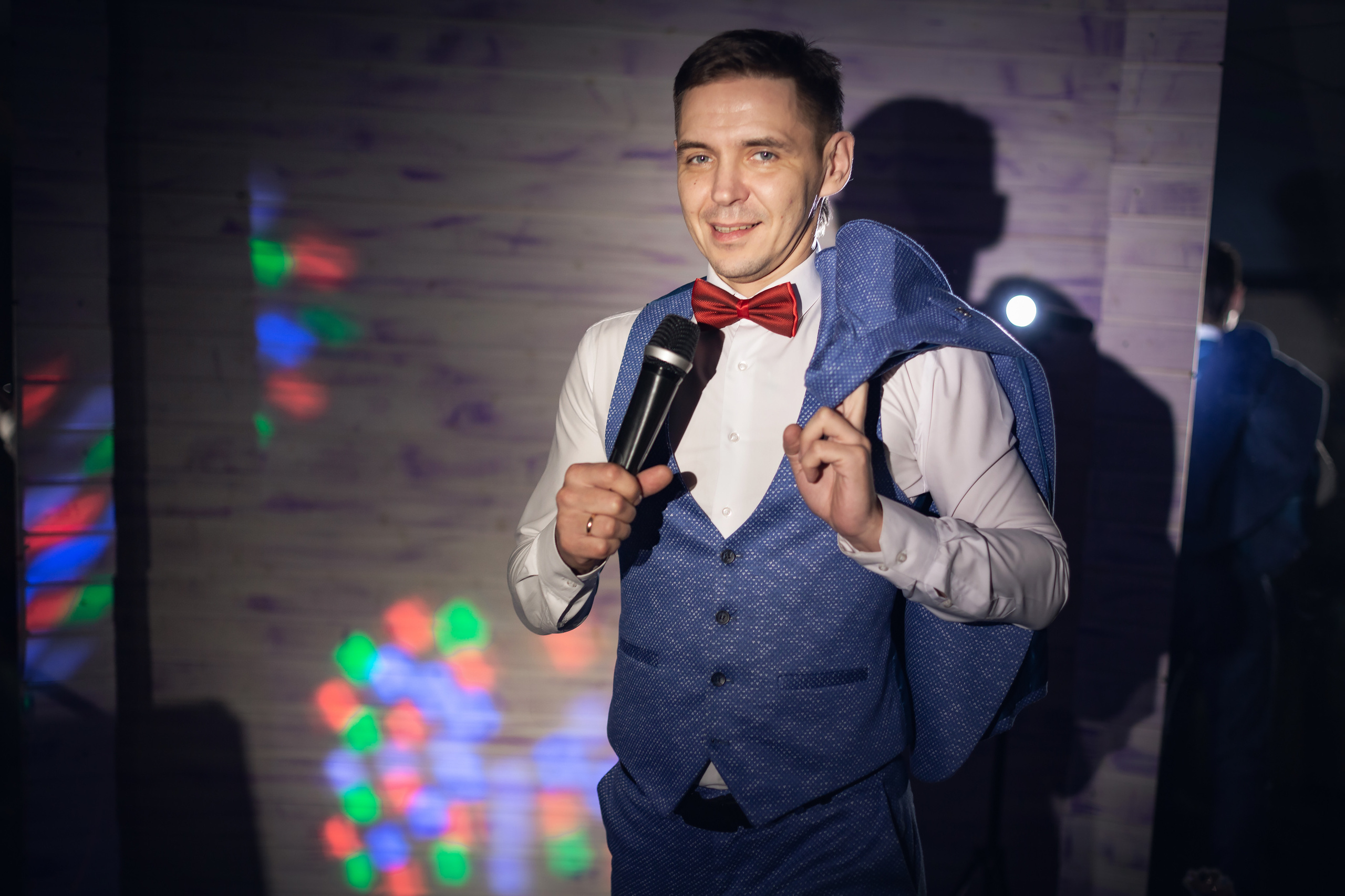 Ведущий мероприятий. Свадебный и репортажный фотограф в Москве и Московской области