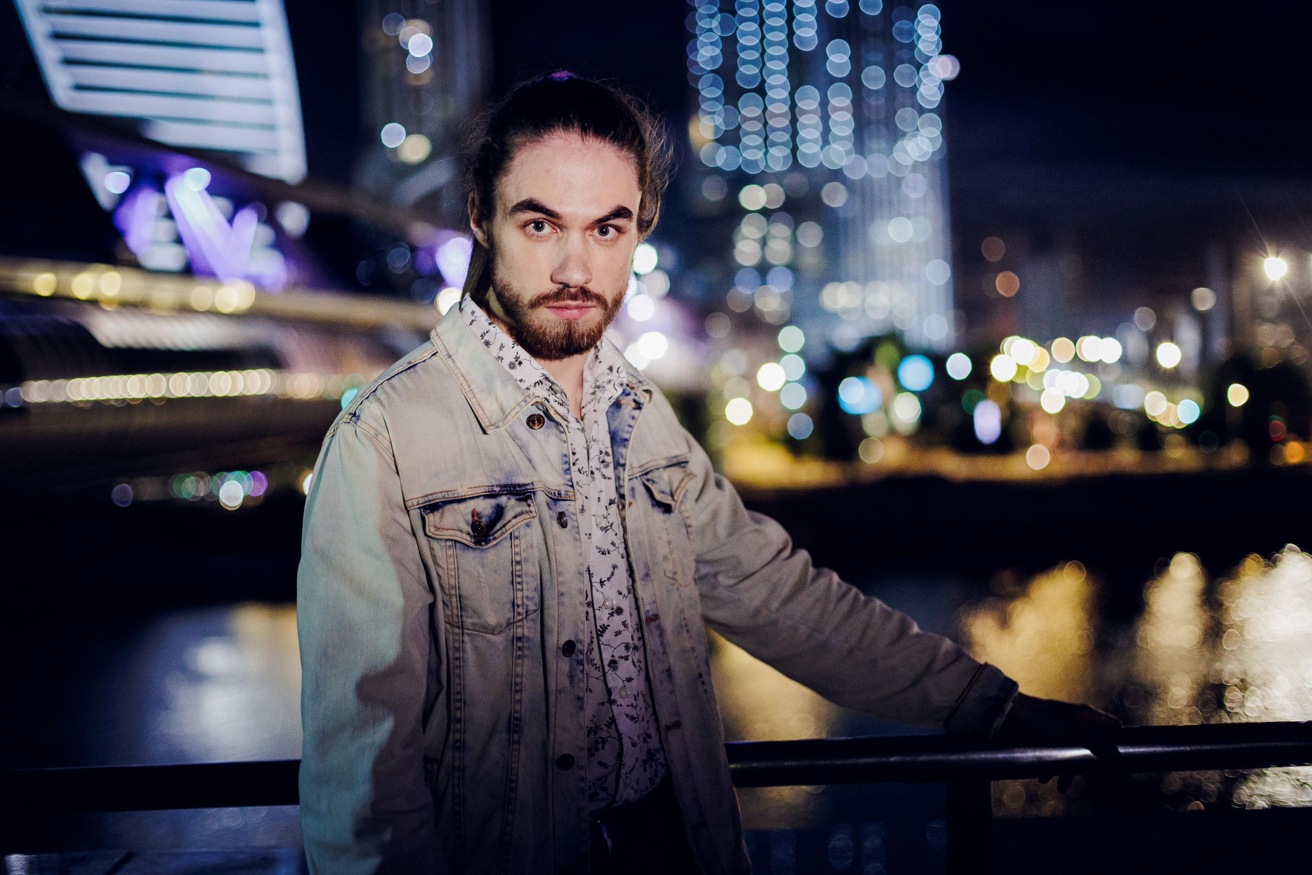 Мужской городской портрет. Свадебный и репортажный фотограф в Москве и Московской области