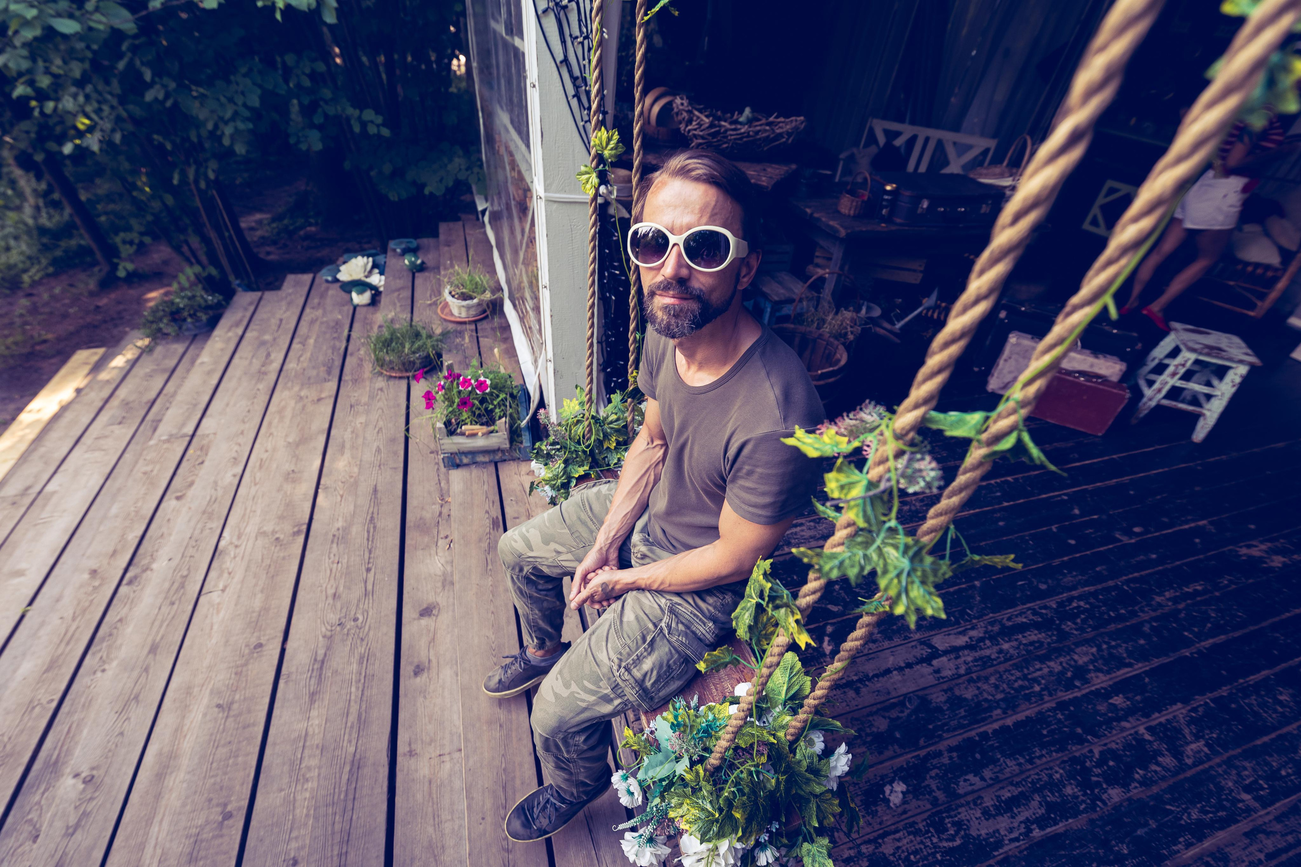 Мужской творческий портрет. Свадебный и репортажный фотограф в Москве и Московской области