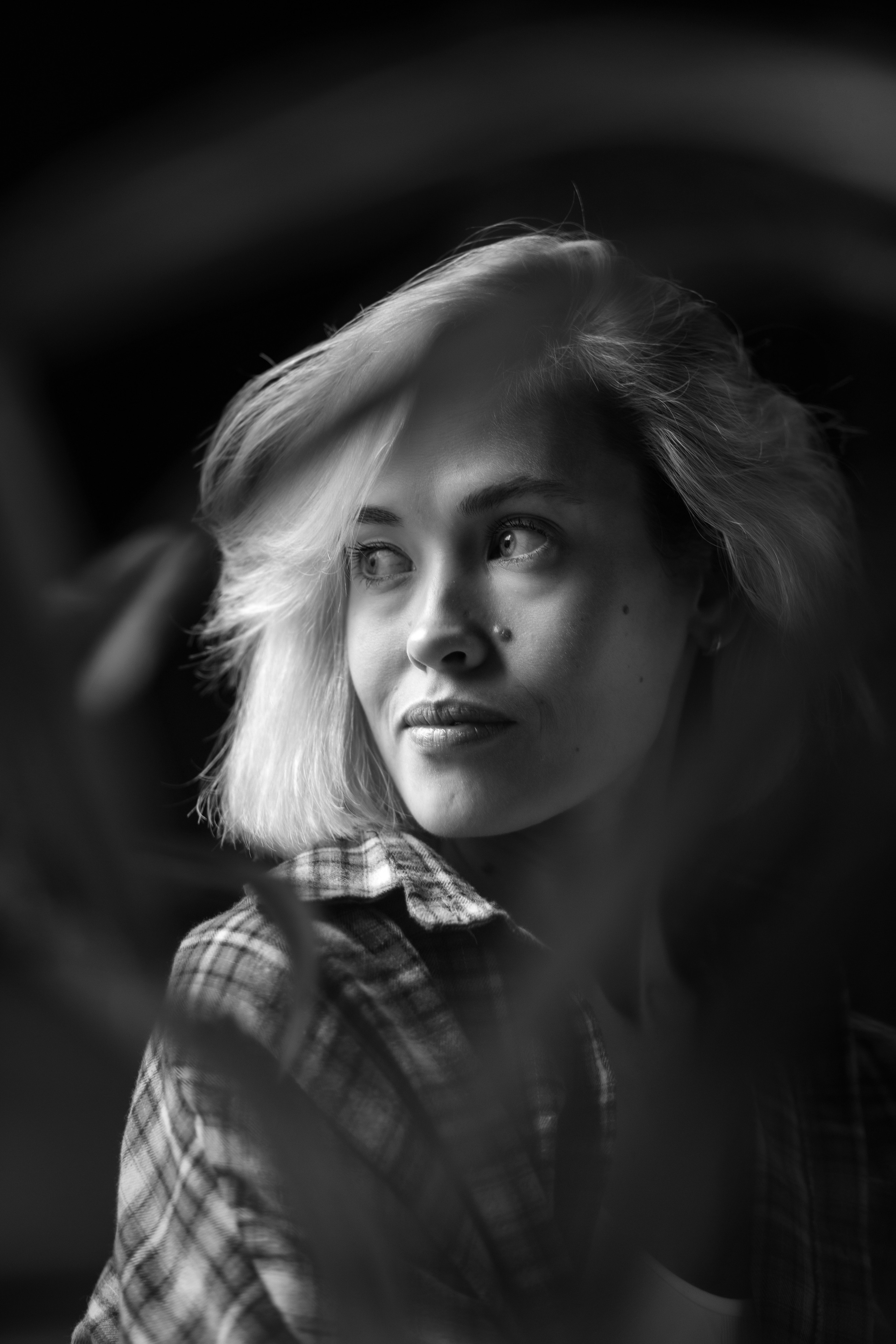 ЧБ портрет. Свадебный и репортажный фотограф в Москве и Московской области