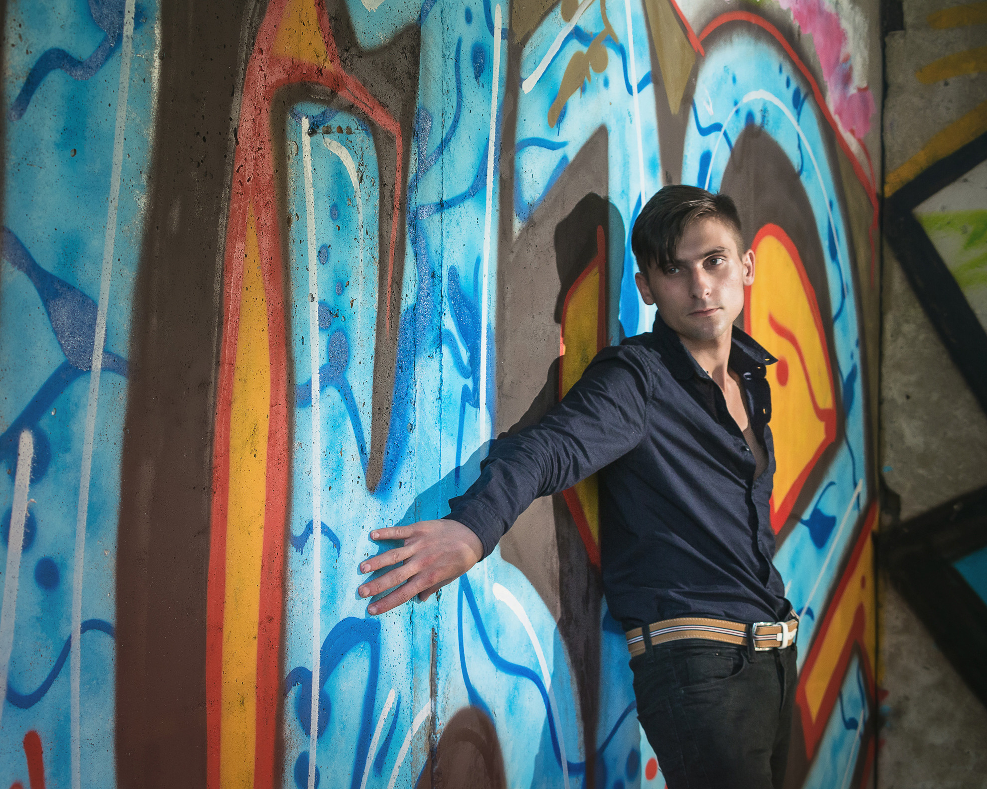 Мужской городской портрет. Свадебный и репортажный фотограф в Москве и Московской области