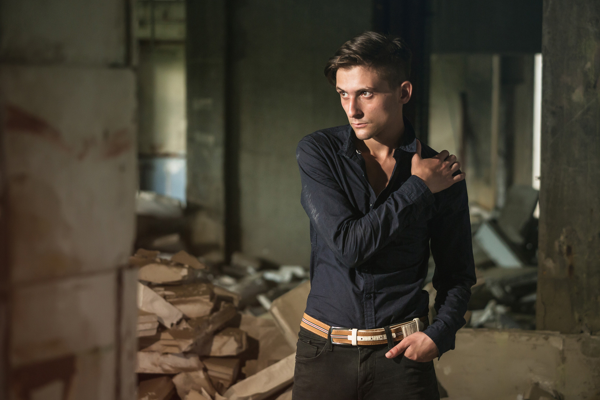 Мужской городской портрет. Свадебный и репортажный фотограф в Москве и Московской области