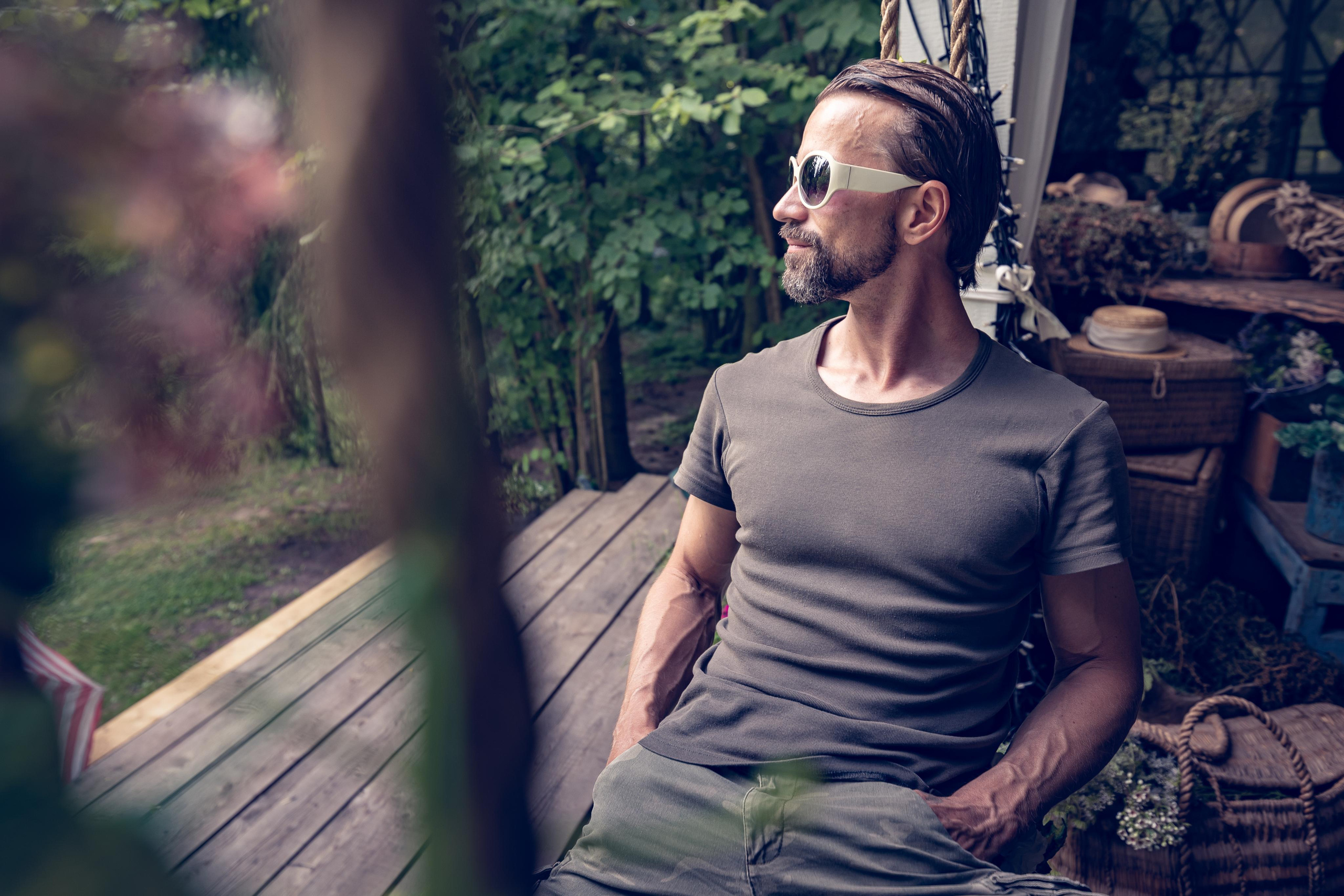 Мужской творческий портрет. Свадебный и репортажный фотограф в Москве и Московской области