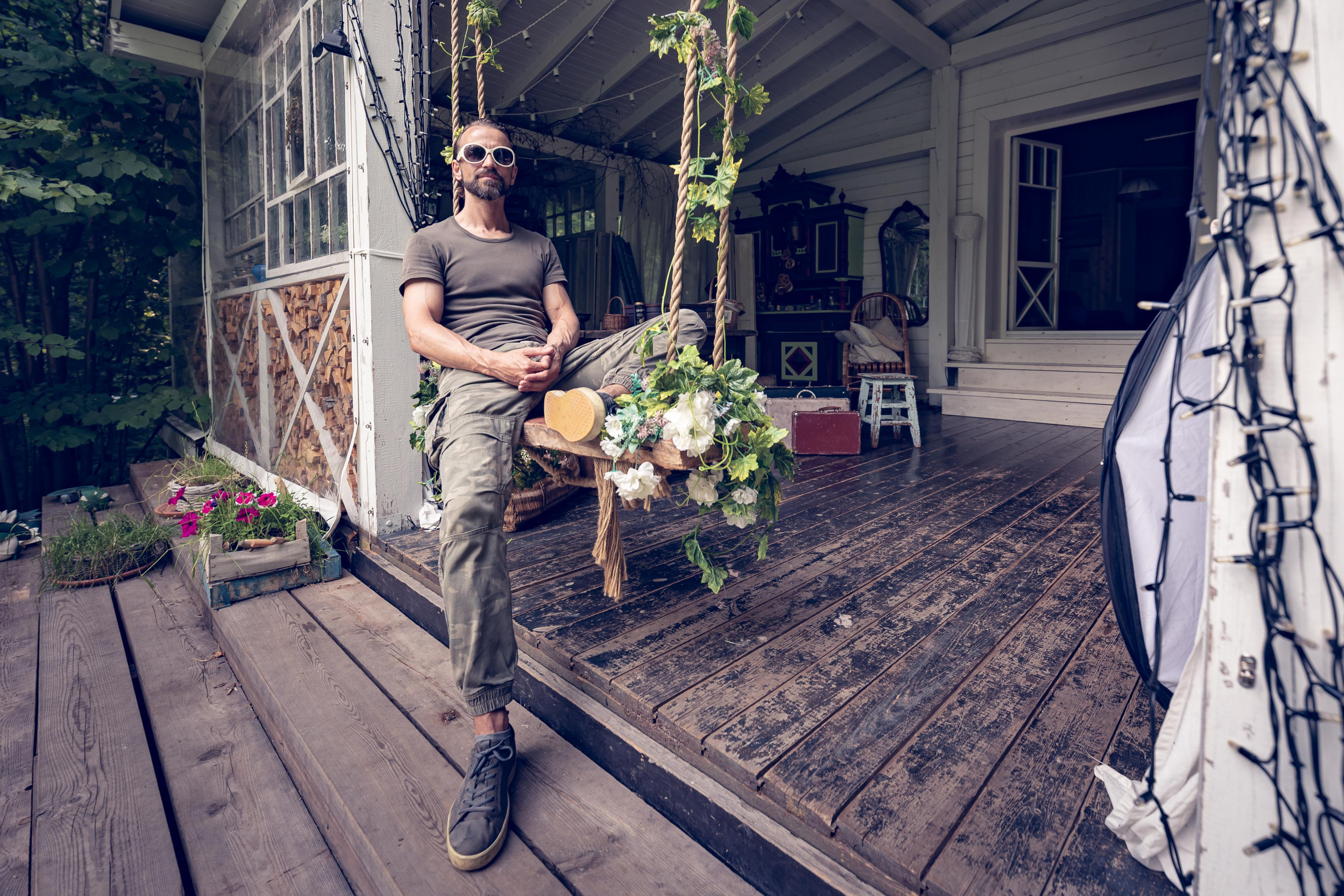 Мужской творческий портрет. Свадебный и репортажный фотограф в Москве и Московской области