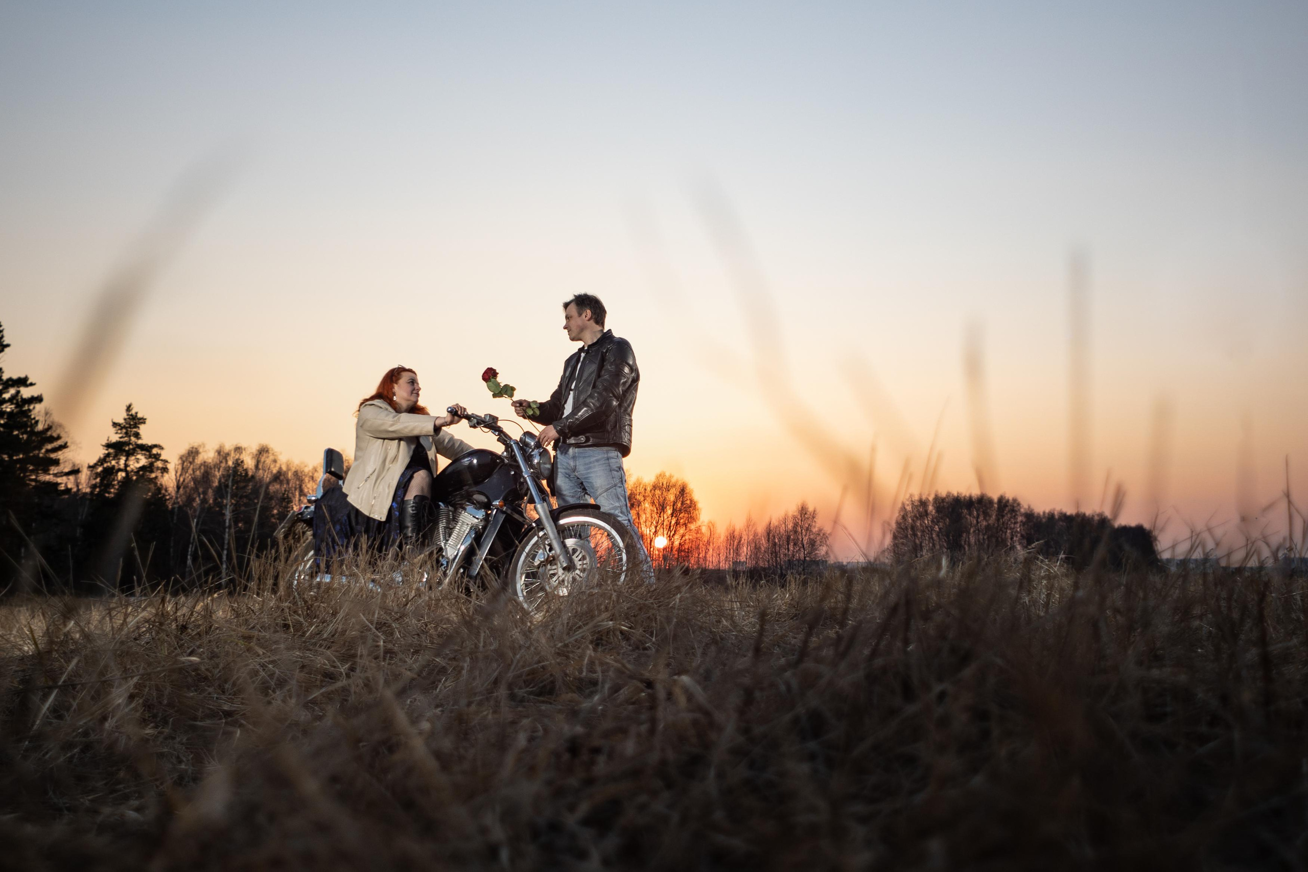 На закате. Свадебный и репортажный фотограф в Москве и Московской области