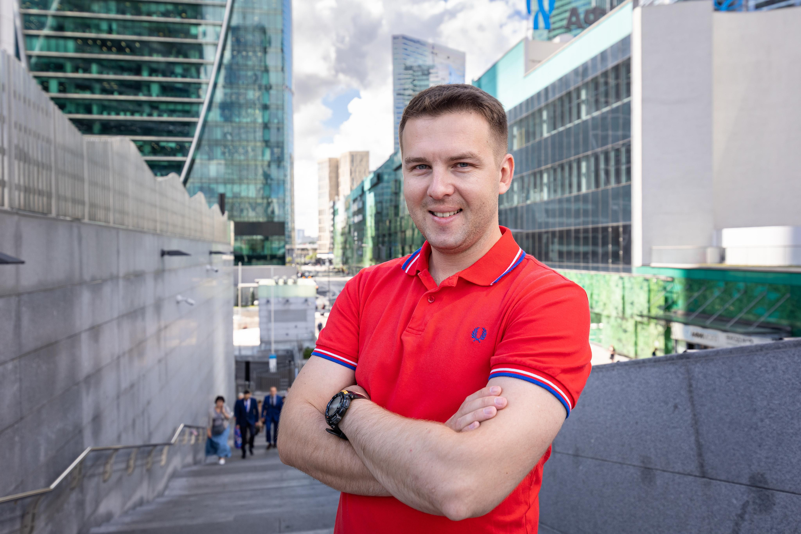 Мужской городской портрет. Свадебный и репортажный фотограф в Москве и Московской области