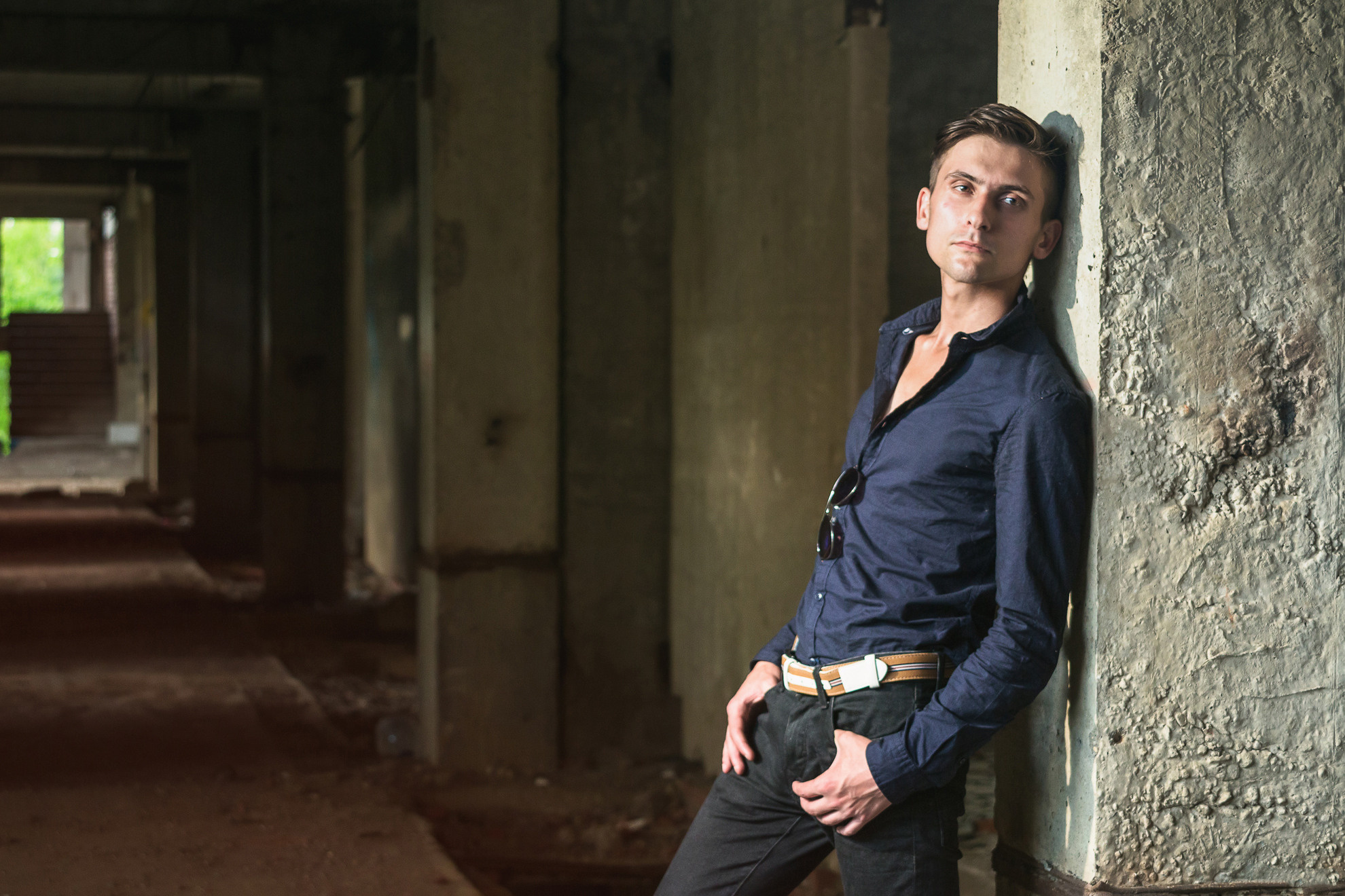 Мужской городской портрет. Свадебный и репортажный фотограф в Москве и Московской области