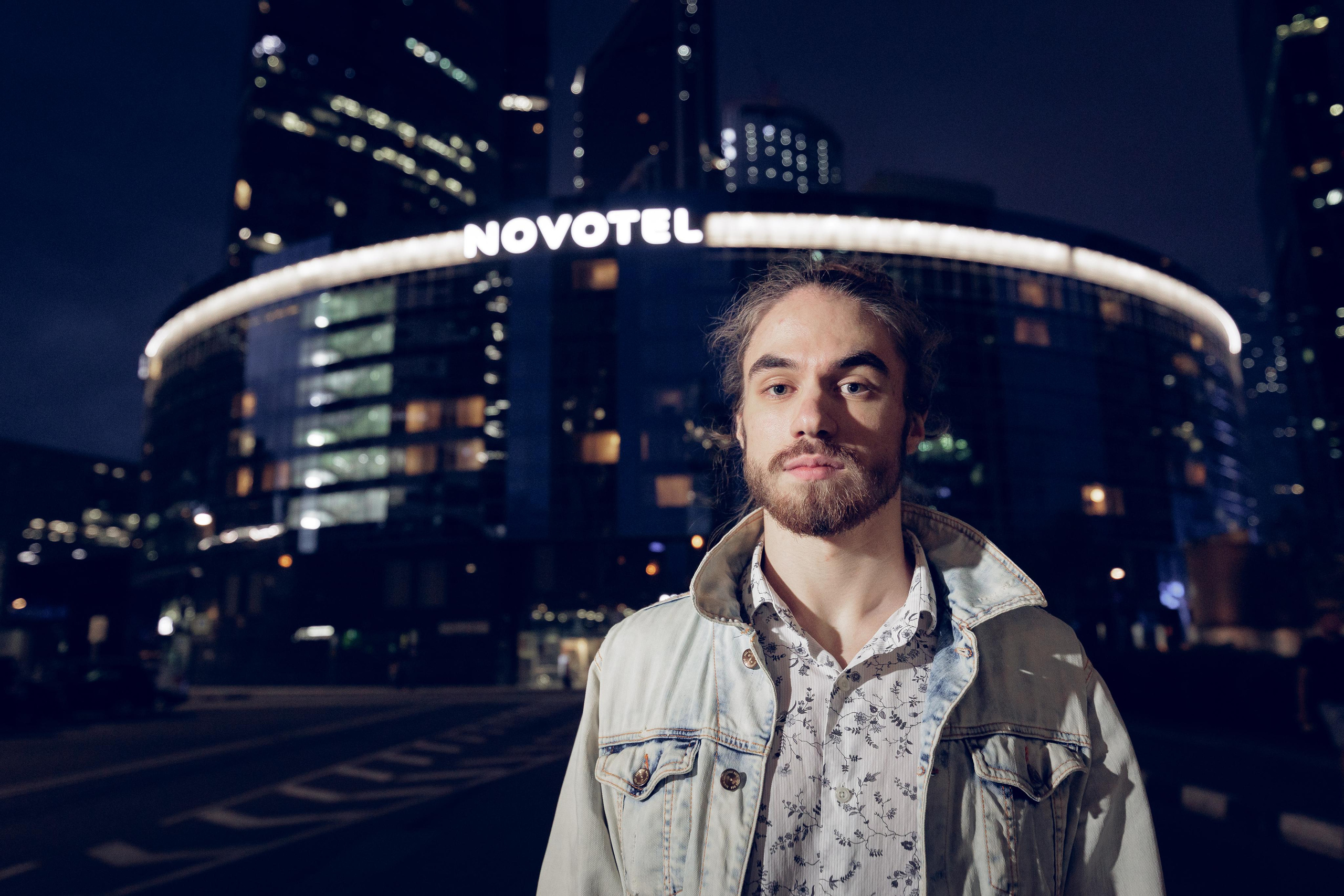 Мужской городской портрет. Свадебный и репортажный фотограф в Москве и Московской области