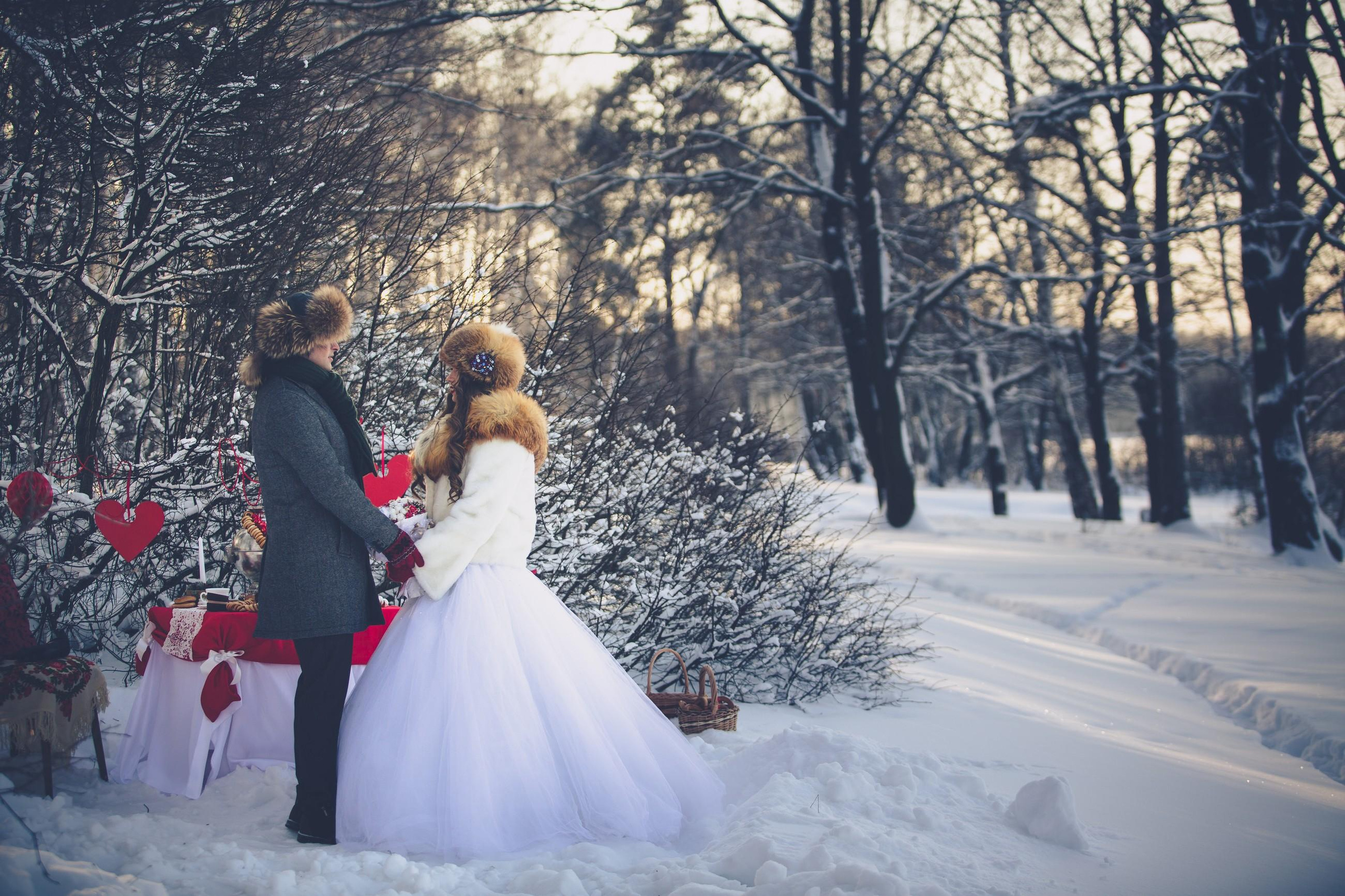 Зимняя история. Свадебный и репортажный фотограф в Москве и Московской области