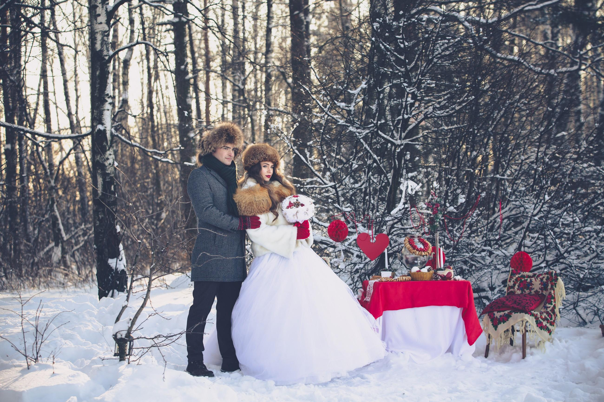 Зимняя история. Свадебный и репортажный фотограф в Москве и Московской области