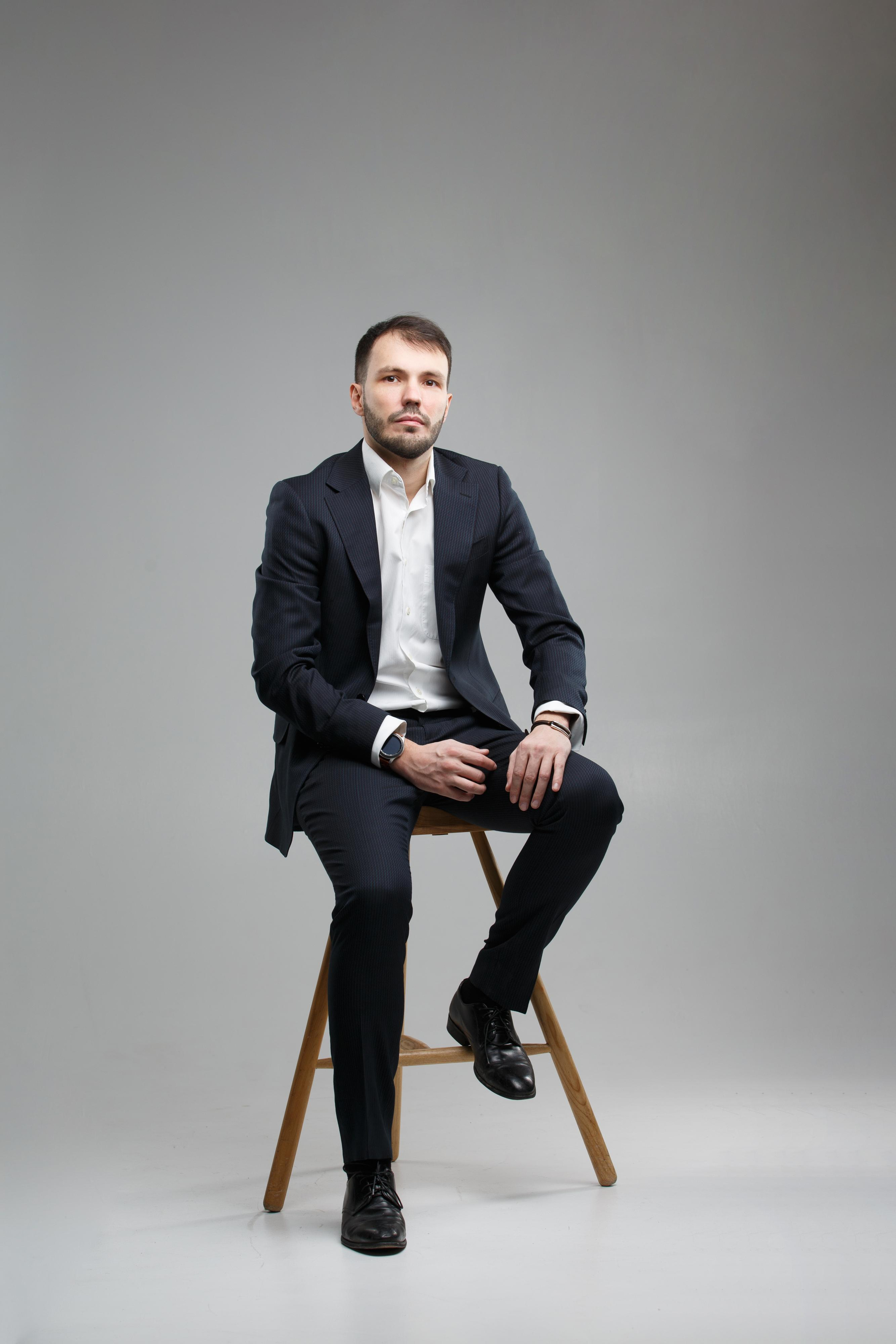 Мужской бизнес портрет. Свадебный и репортажный фотограф в Москве и Московской области