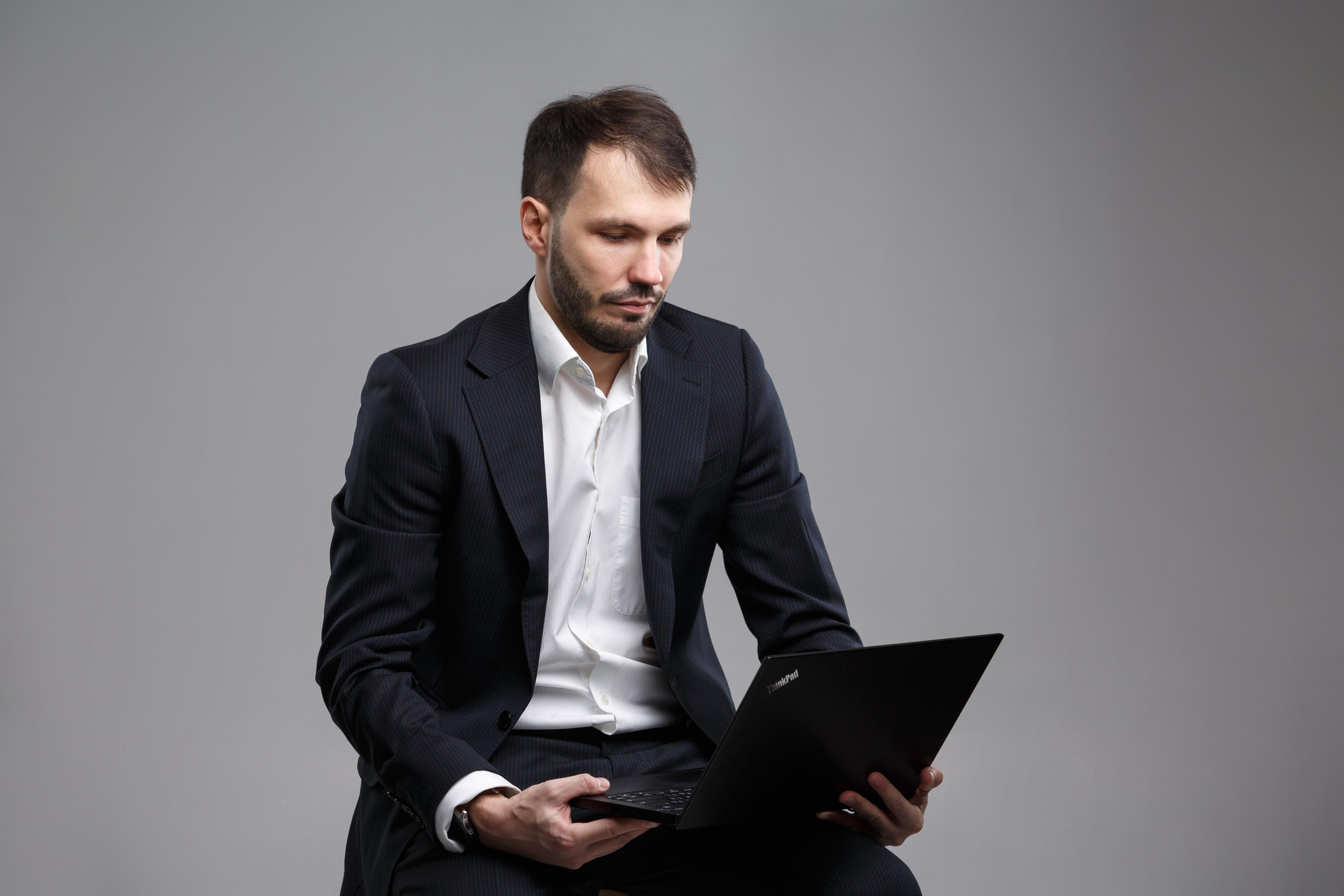 Мужской бизнес портрет. Свадебный и репортажный фотограф в Москве и Московской области