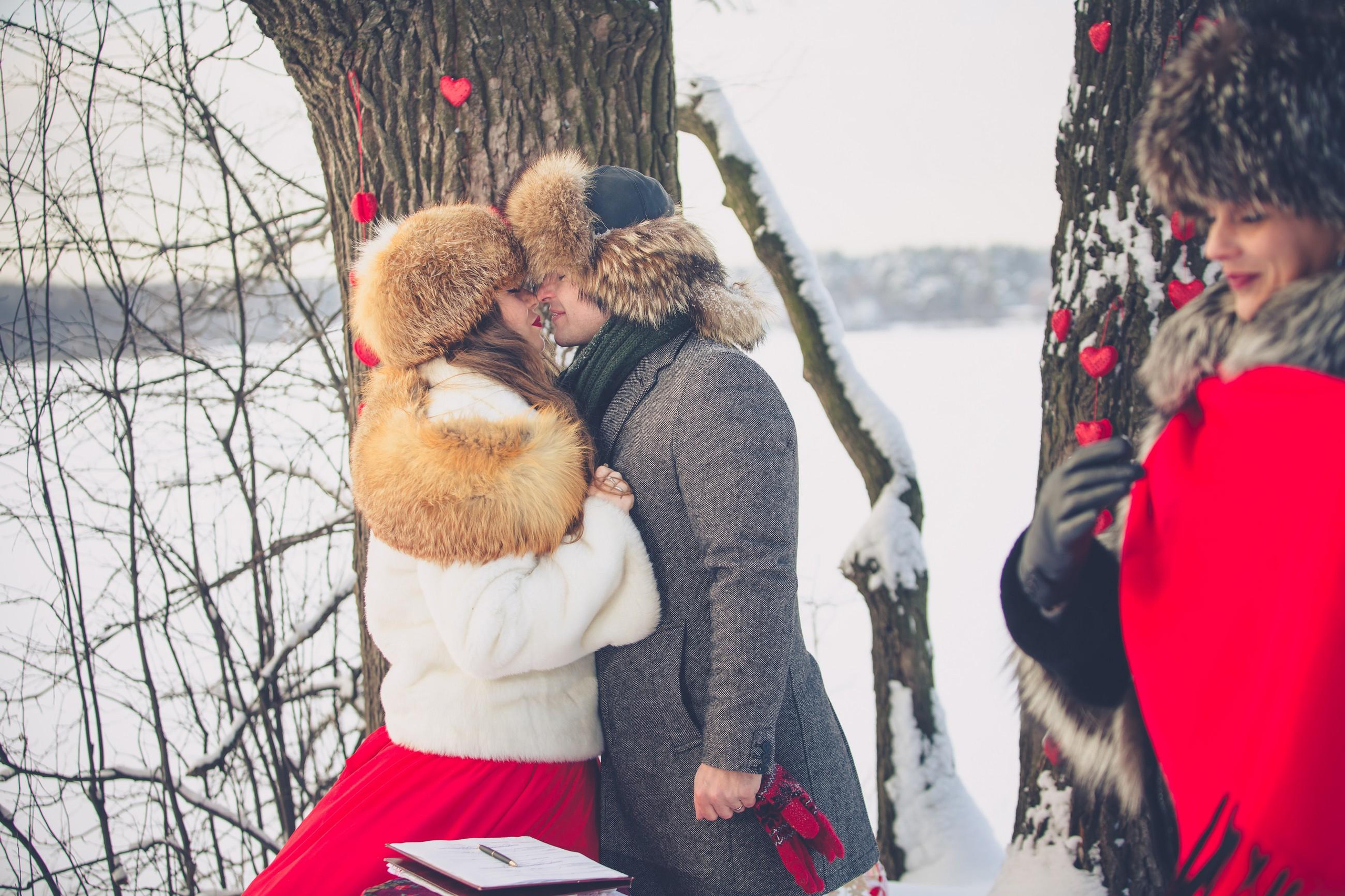 Зимняя история. Свадебный и репортажный фотограф в Москве и Московской области