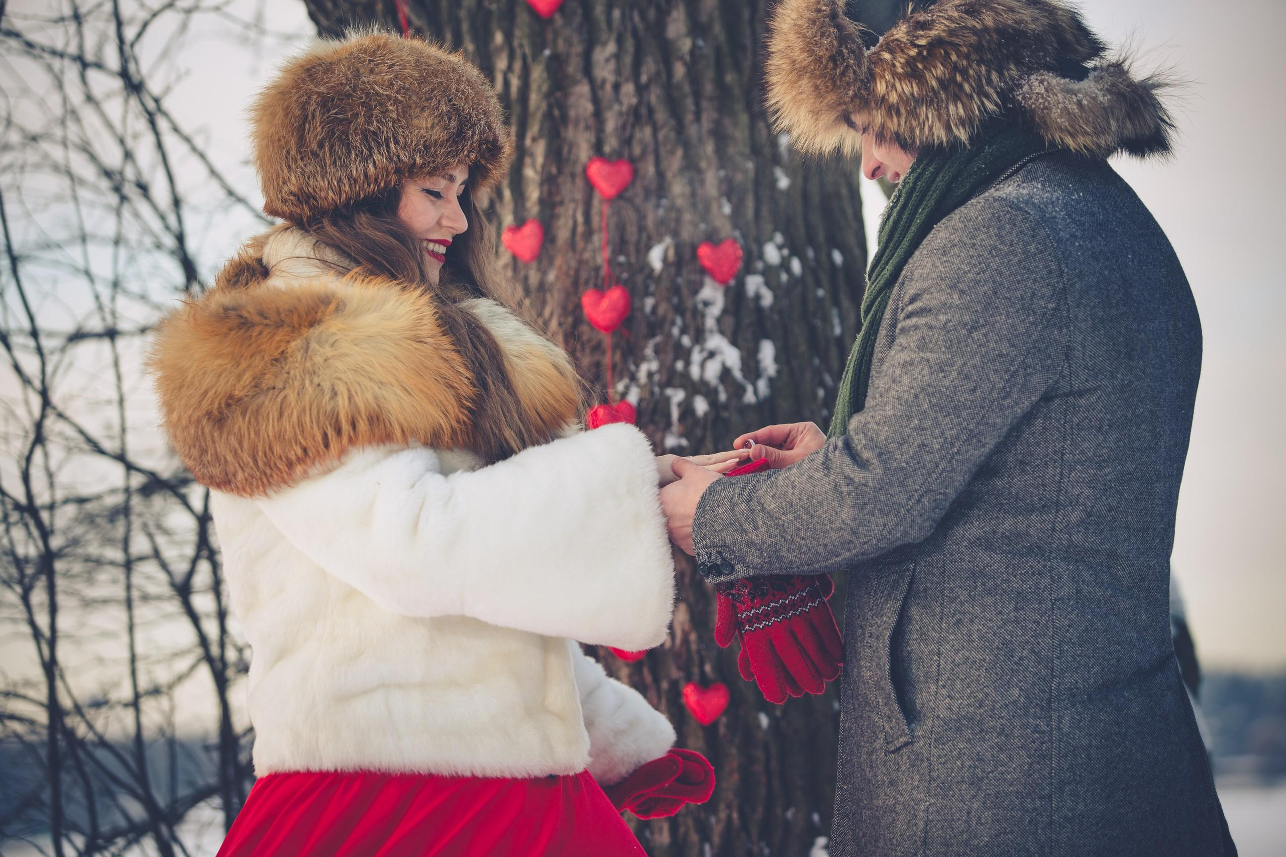 Зимняя история. Свадебный и репортажный фотограф в Москве и Московской области