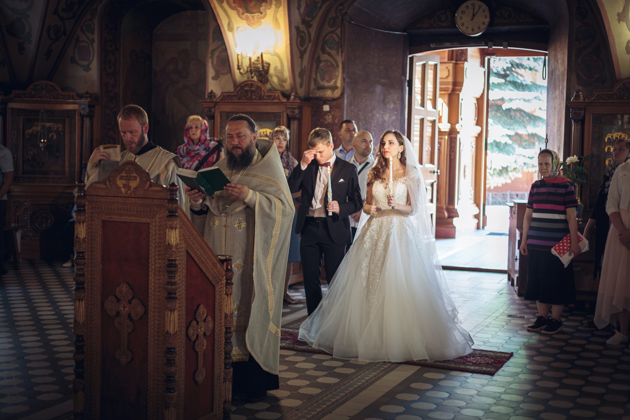 Венчание. Свадебный и репортажный фотограф в Москве и Московской области