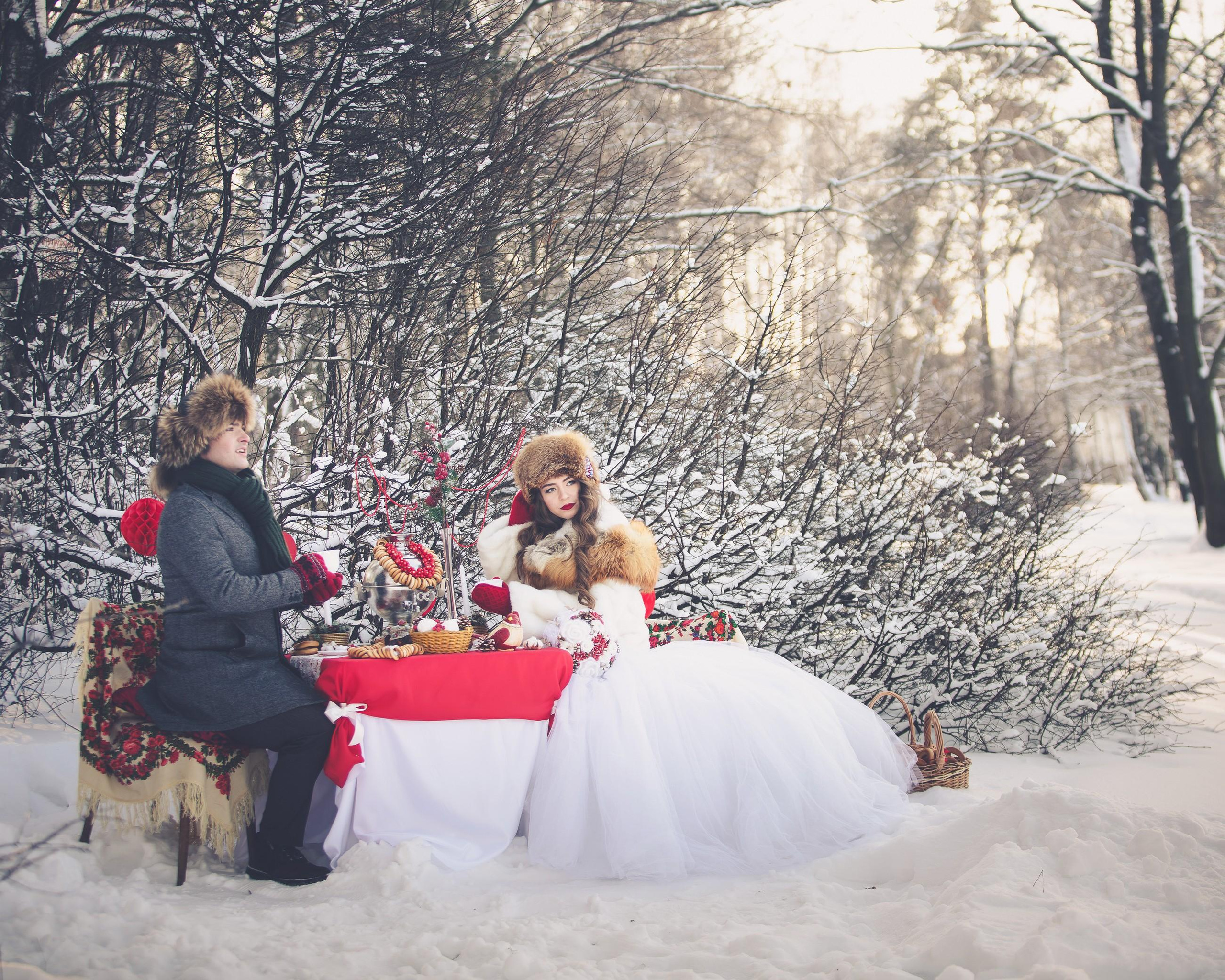 Зимняя история. Свадебный и репортажный фотограф в Москве и Московской области