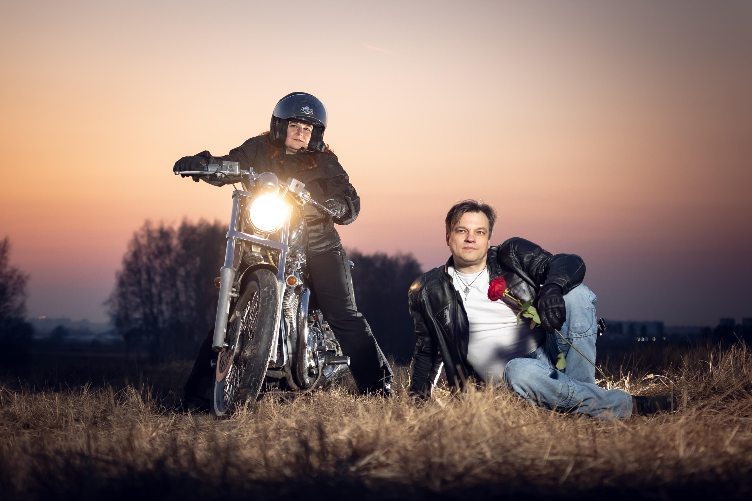 На закате. Свадебный и репортажный фотограф в Москве и Московской области