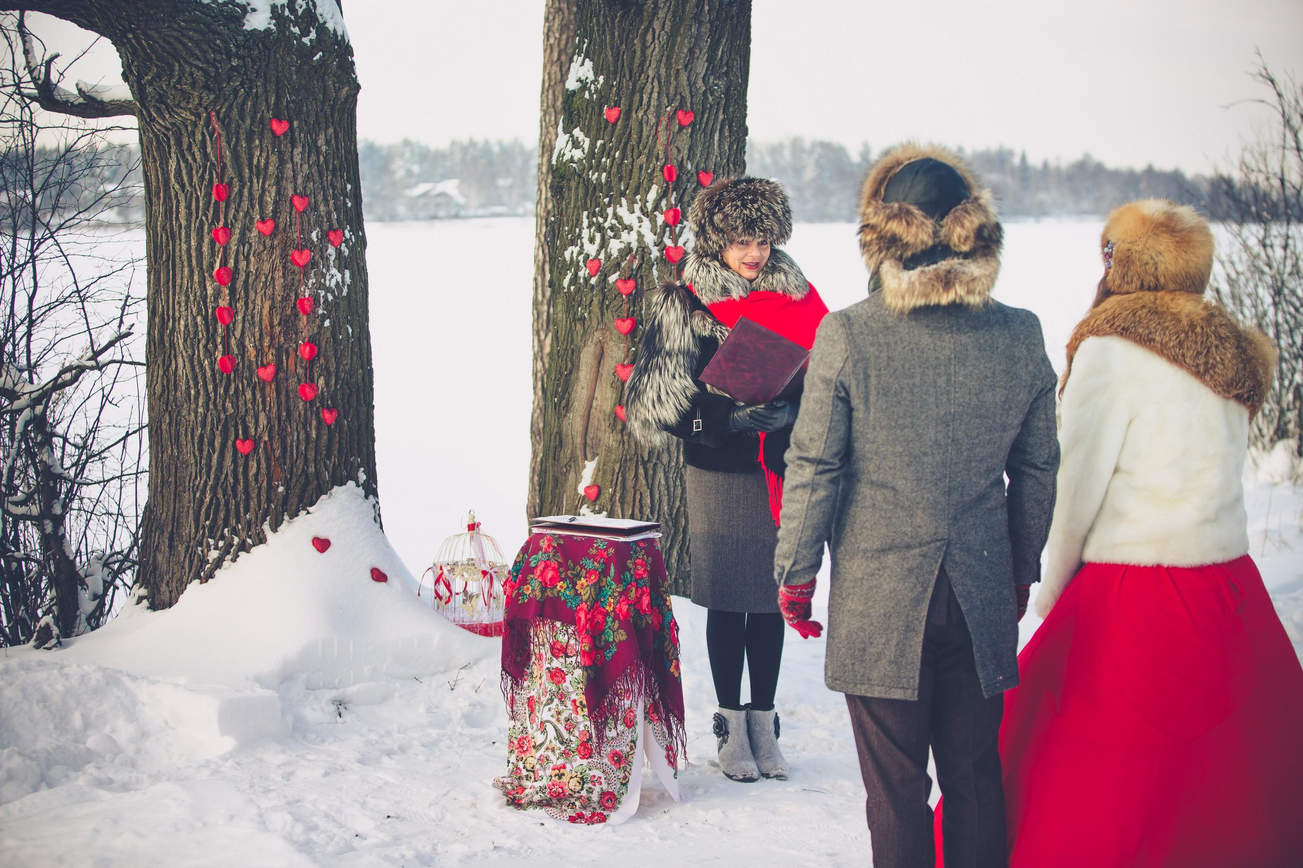 Зимняя история. Свадебный и репортажный фотограф в Москве и Московской области